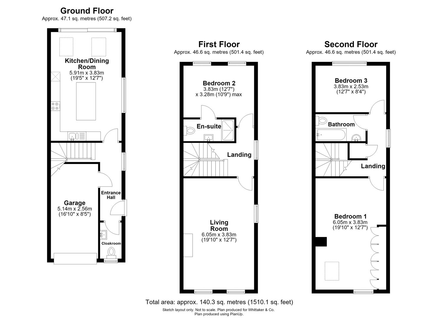 48, Cowper Road, Harpenden floorplan