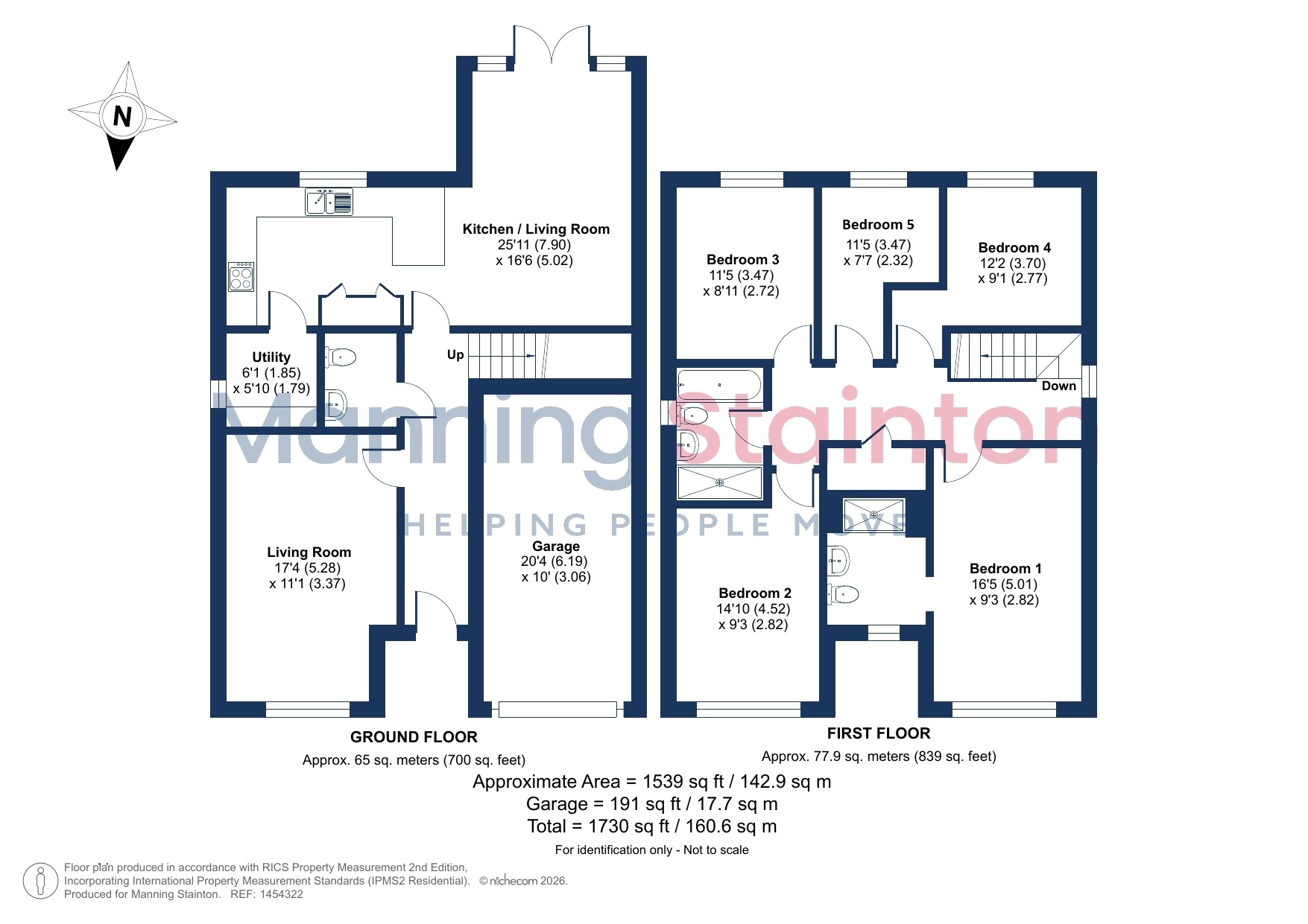 26, Weavers Place, West Yorkshire floorplan
