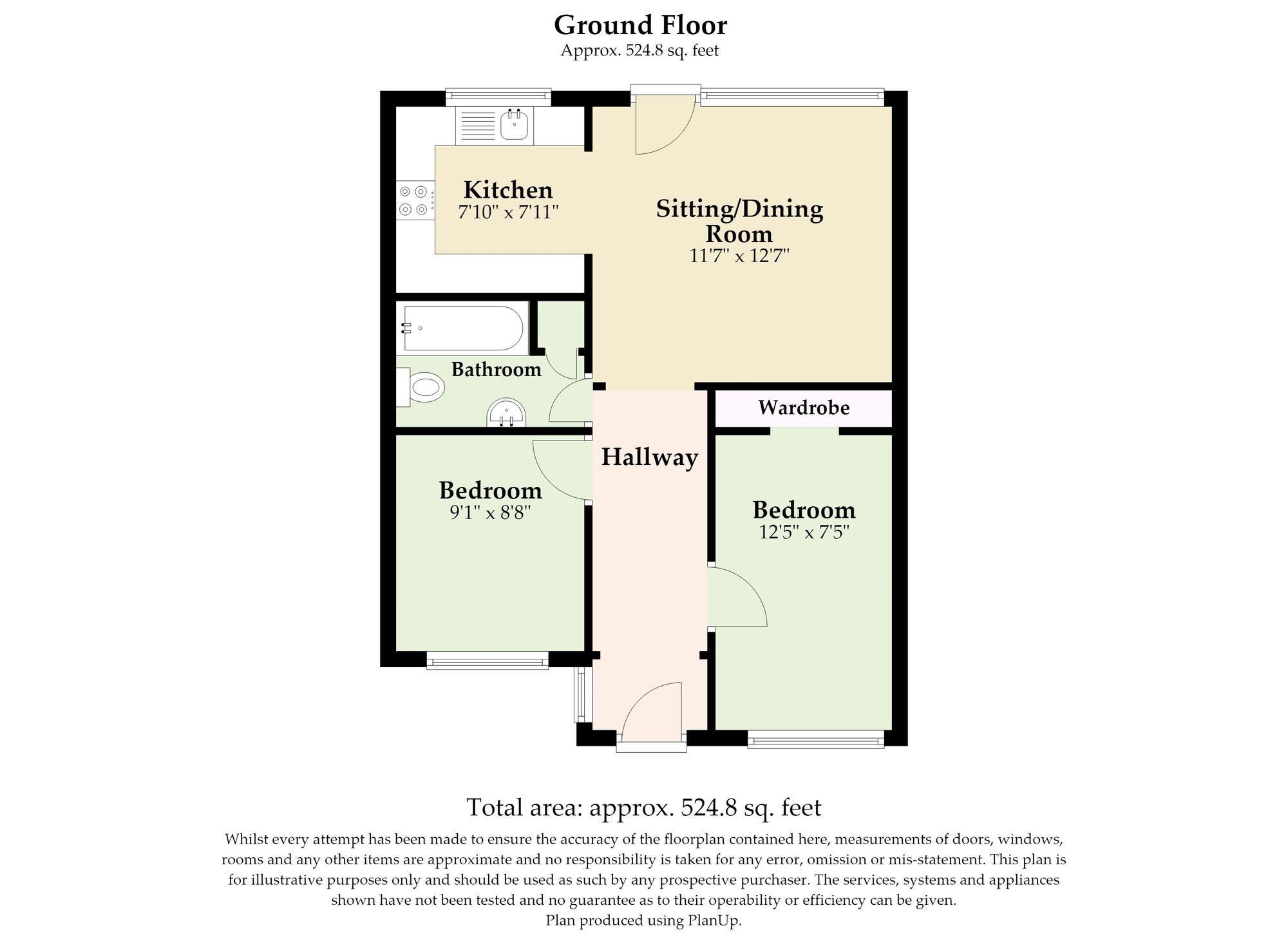 34 Laburnum Close, Bury St. Edmunds floorplan