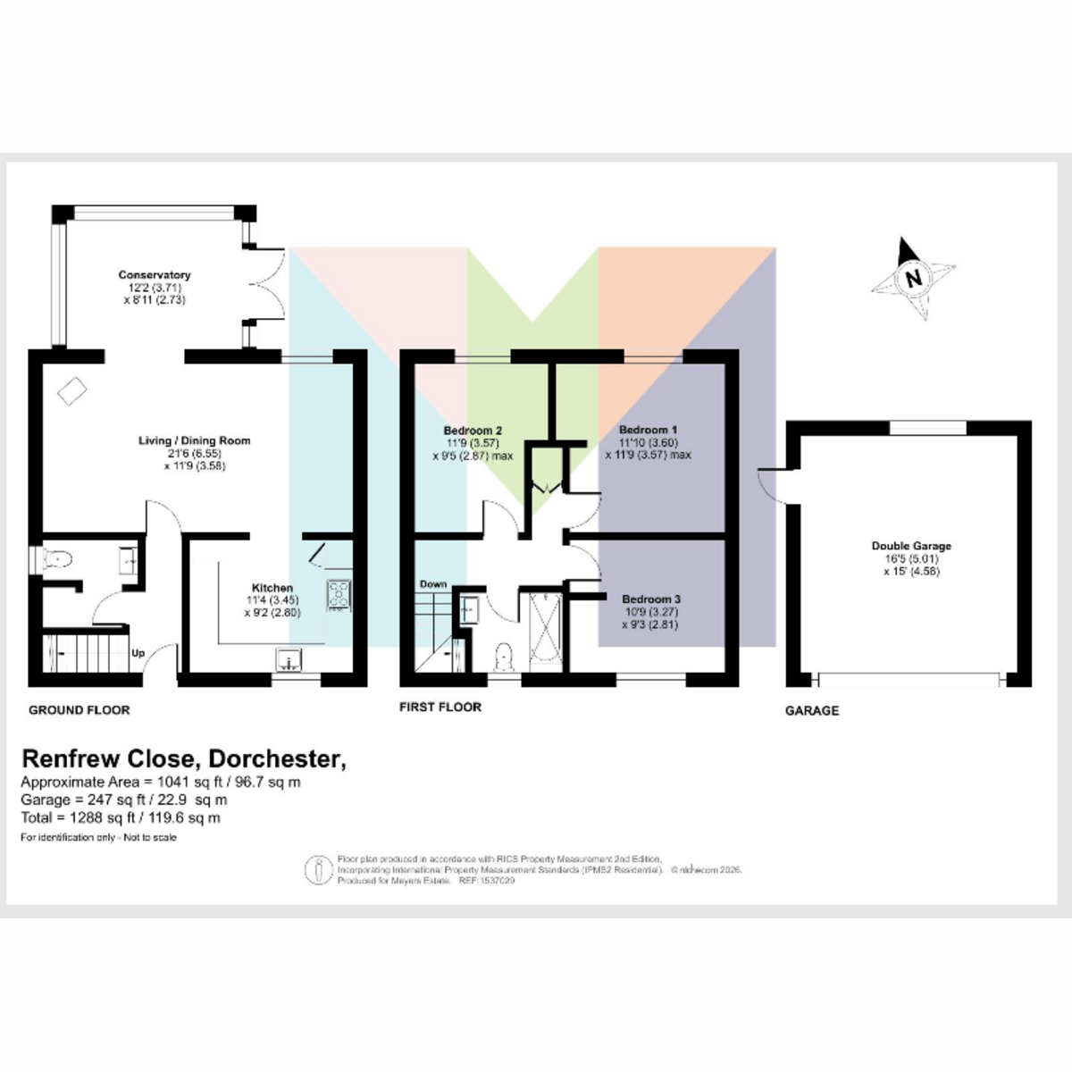 Renfrew Close, Dorchester floorplan
