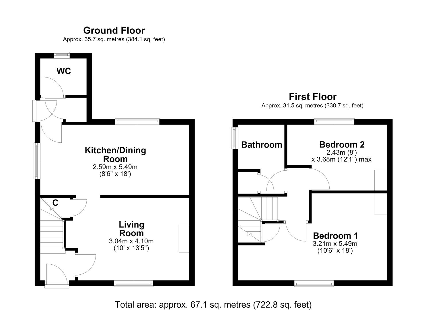 28, Kent End, Swindon floorplan