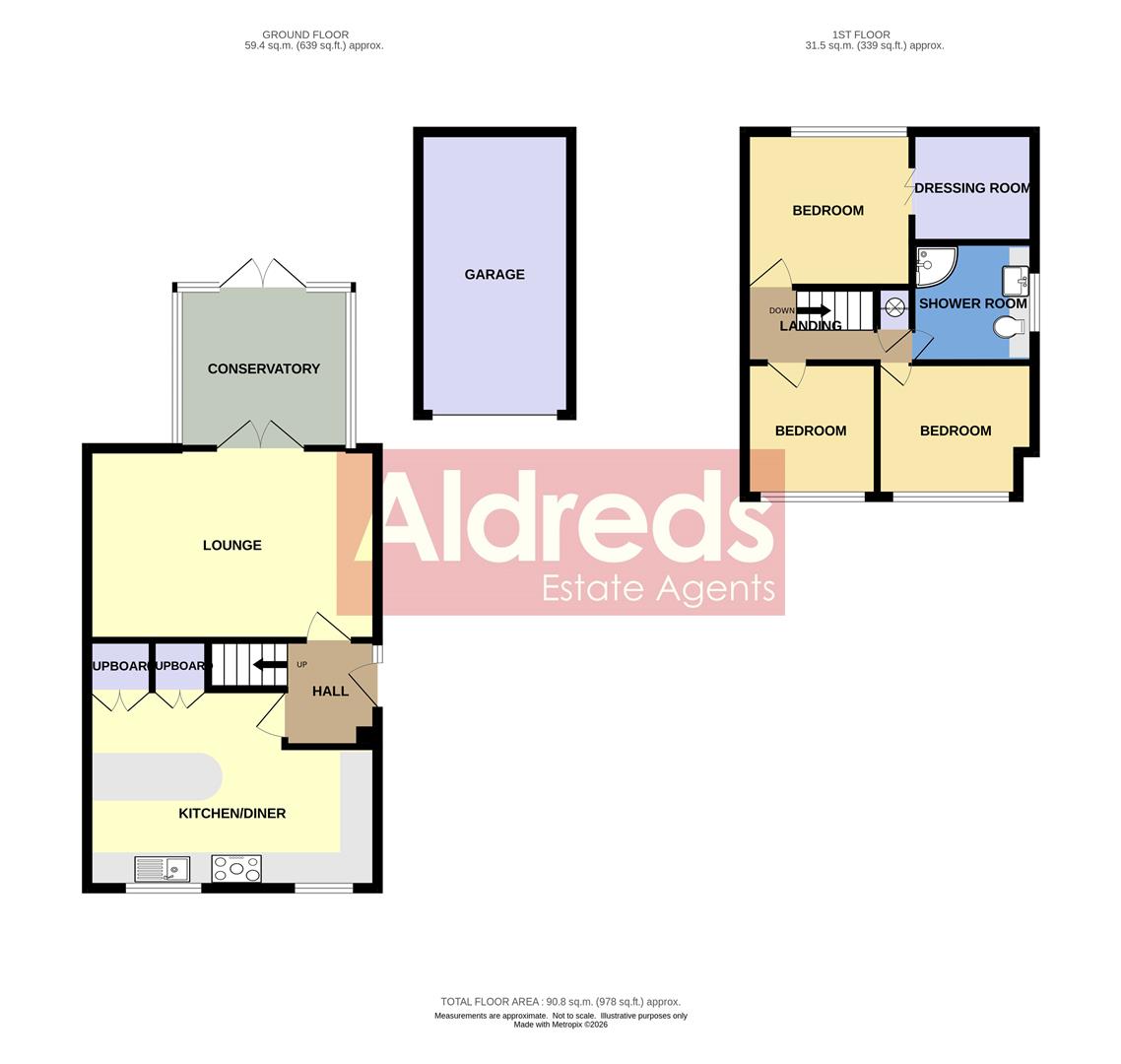 28, Marlborough Green Crescent, Great Yarmouth floorplan