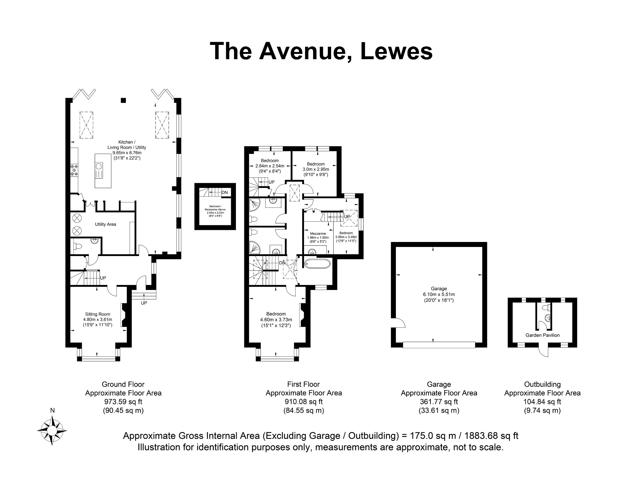 The Avenue, Lewes floorplan