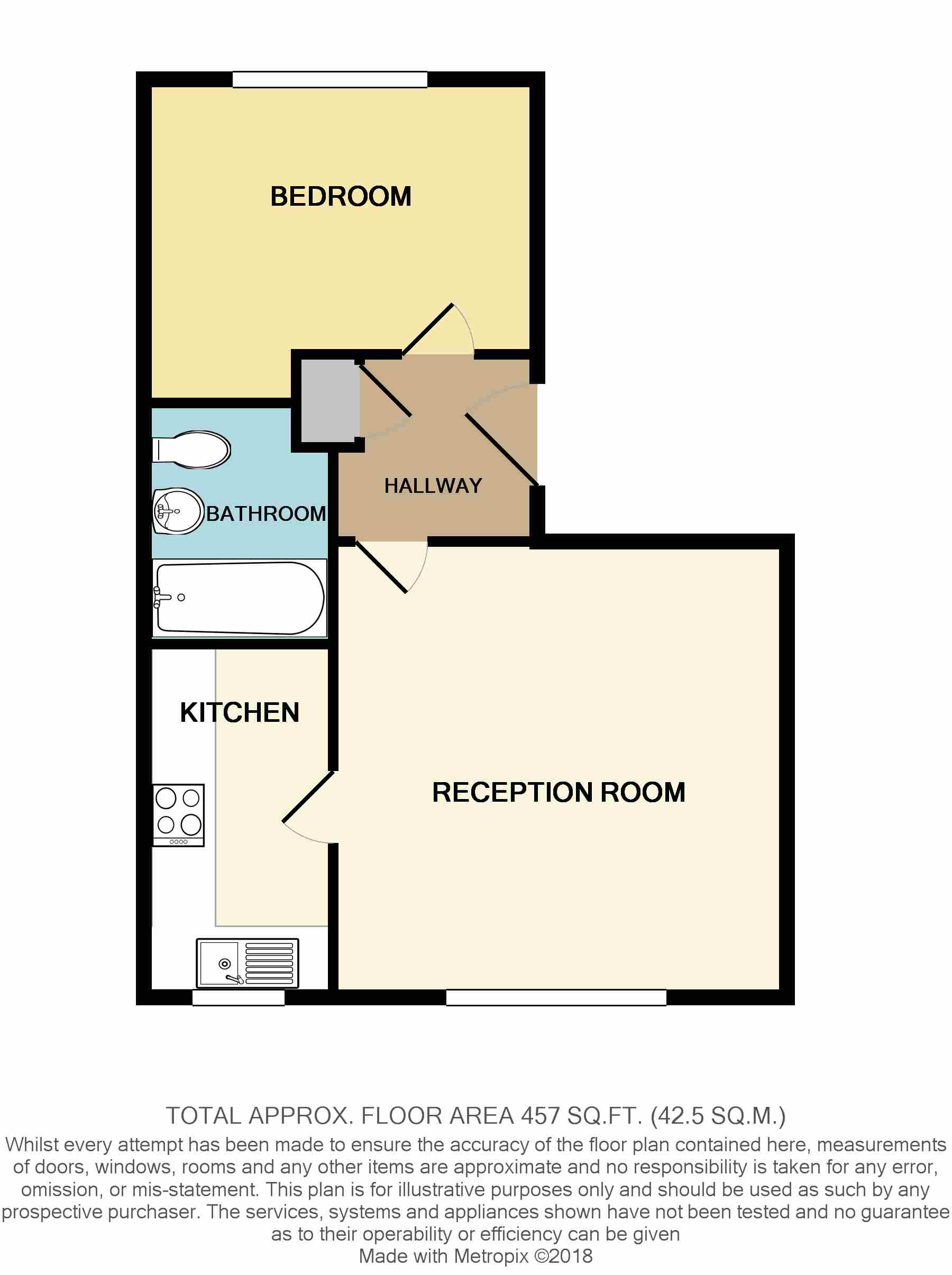 58, Kirkland Drive, Middlesex floorplan