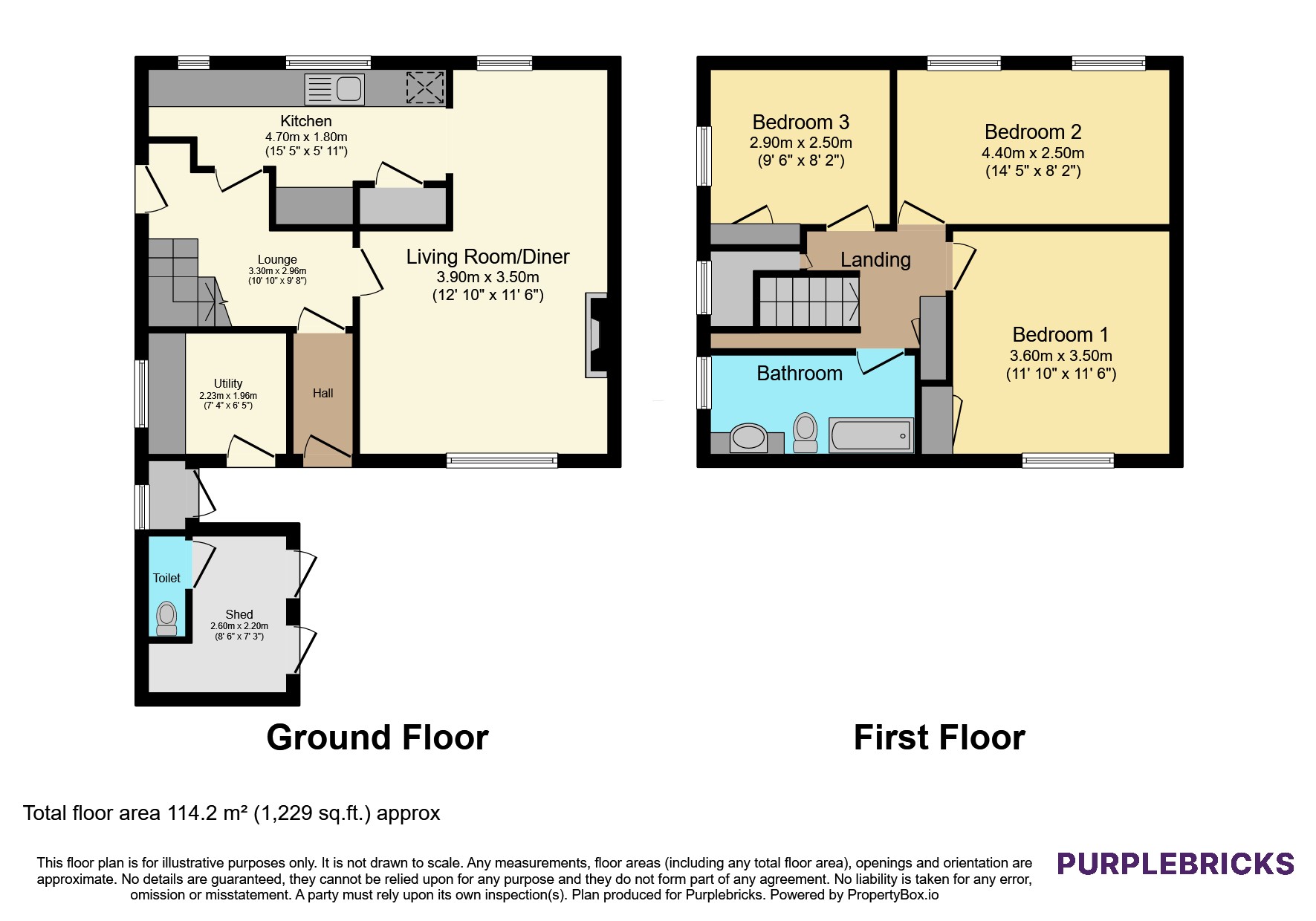 16, Smithfield Road, Egremont floorplan