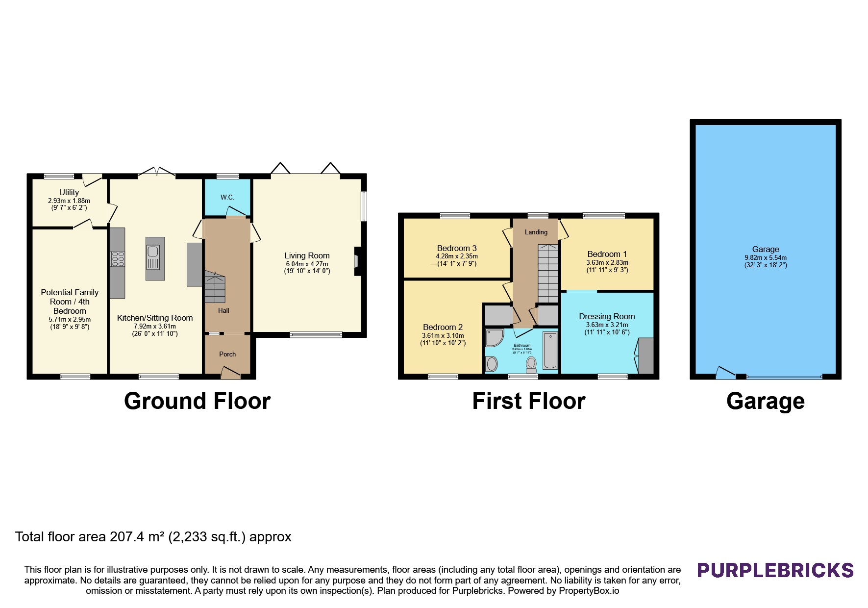Chester Road, Deeside floorplan
