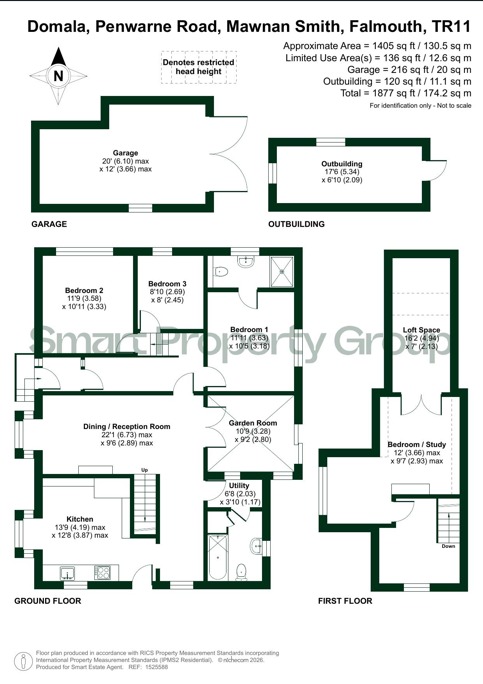 Penwarne Road, Falmouth floorplan