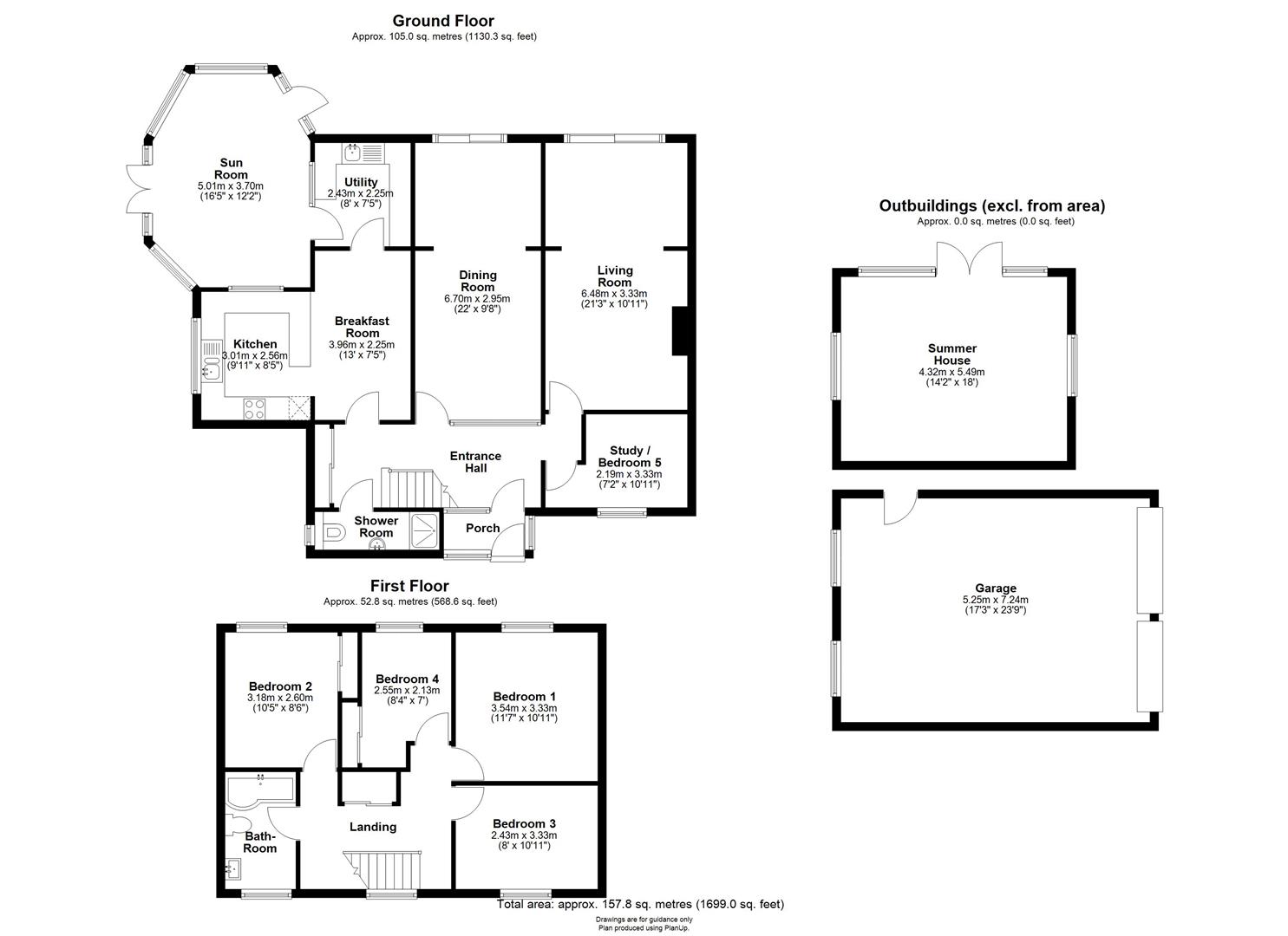 24, Mill Road, Over floorplan