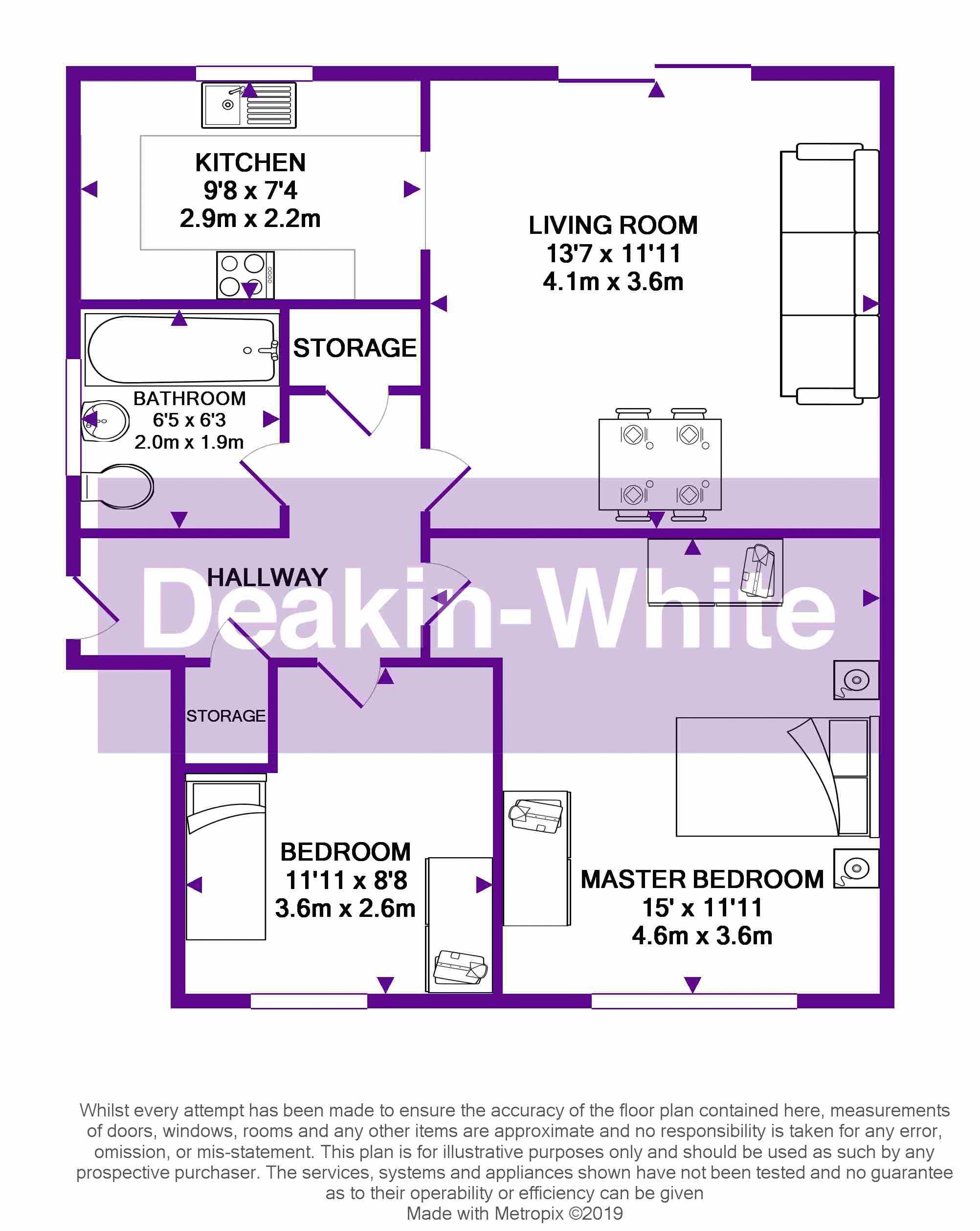 13, Bunhill Close, Dunstable floorplan