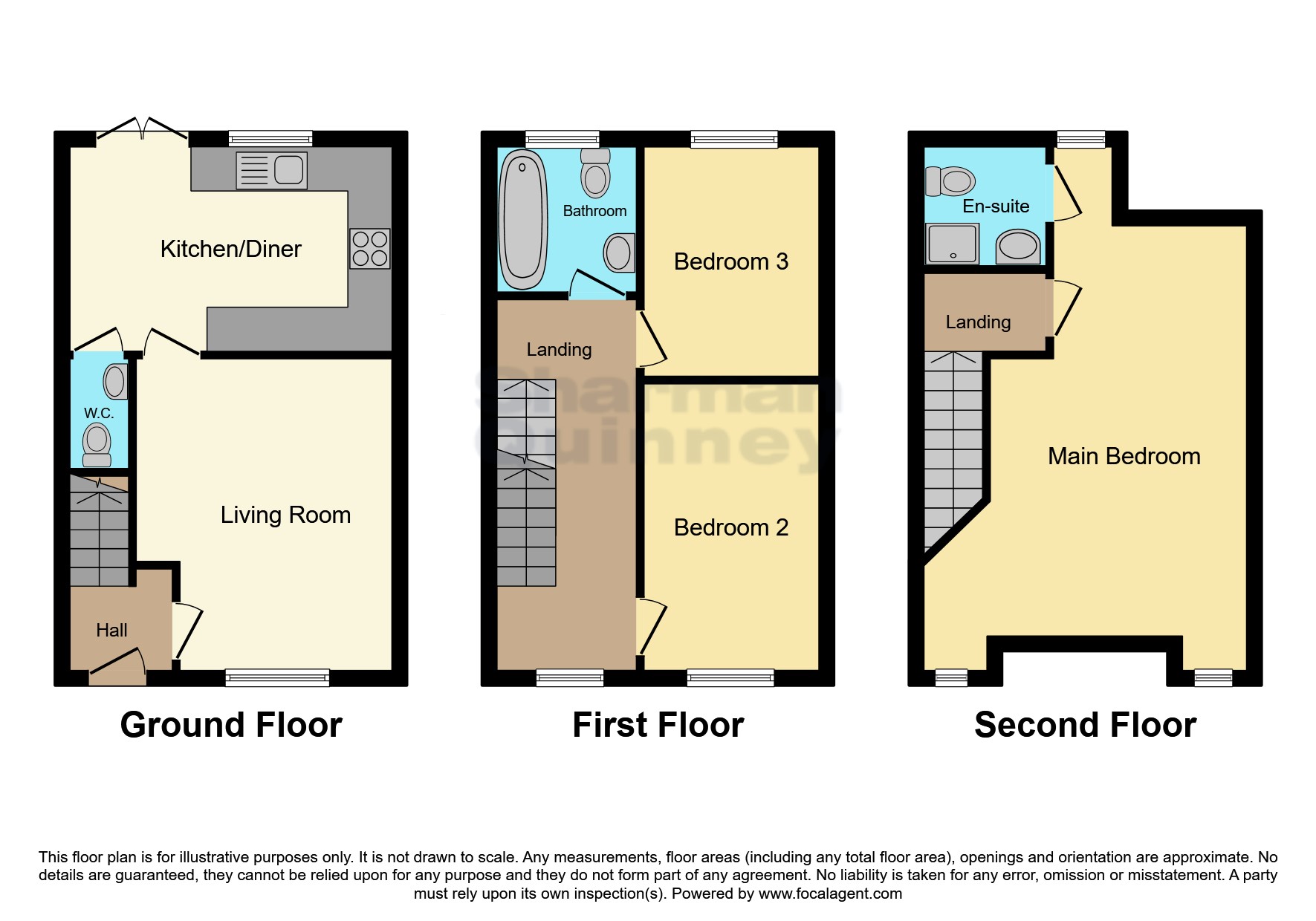 6, Old Bakery Close, March floorplan