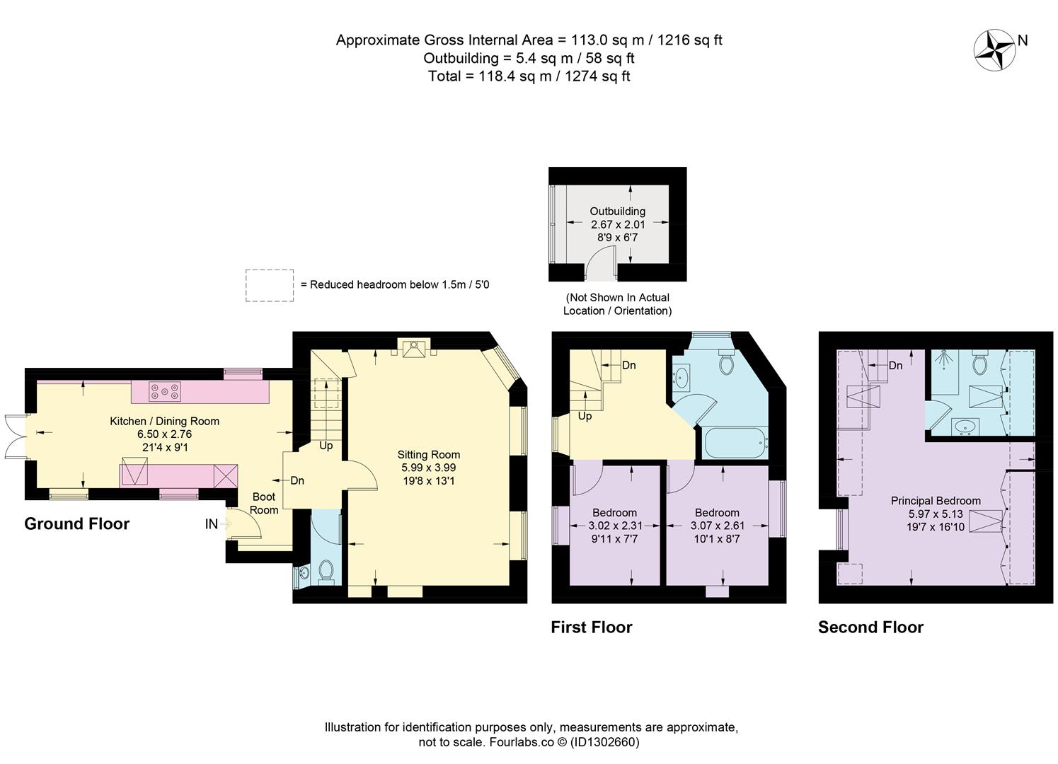 43 High Street, High Street, Tetbury floorplan