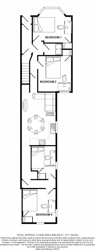49a, Colum Road, Cardiff floorplan