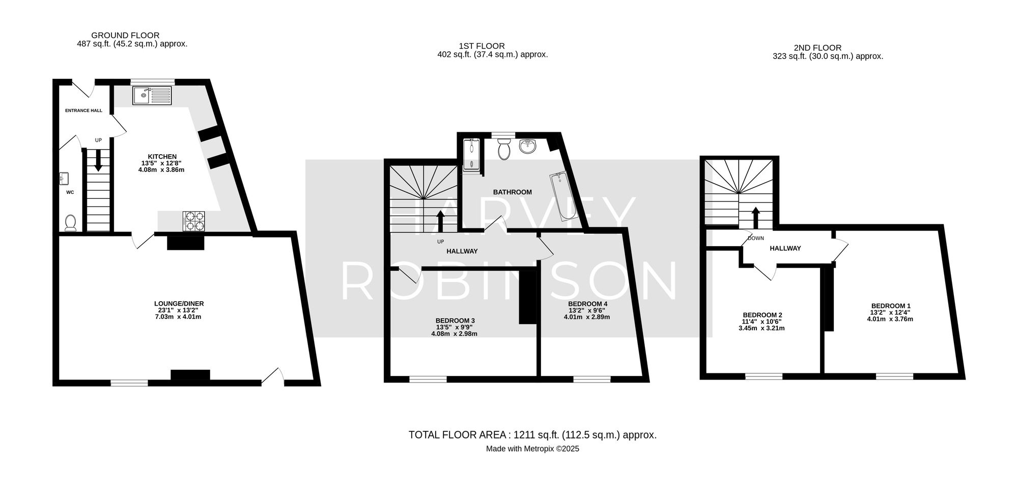 45 Post Street, Huntingdon floorplan