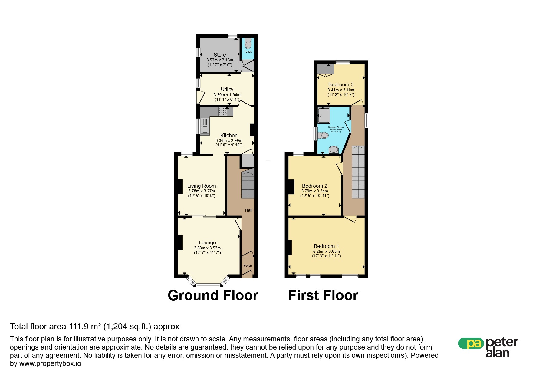 16, Groveside Villas, Pontypool floorplan