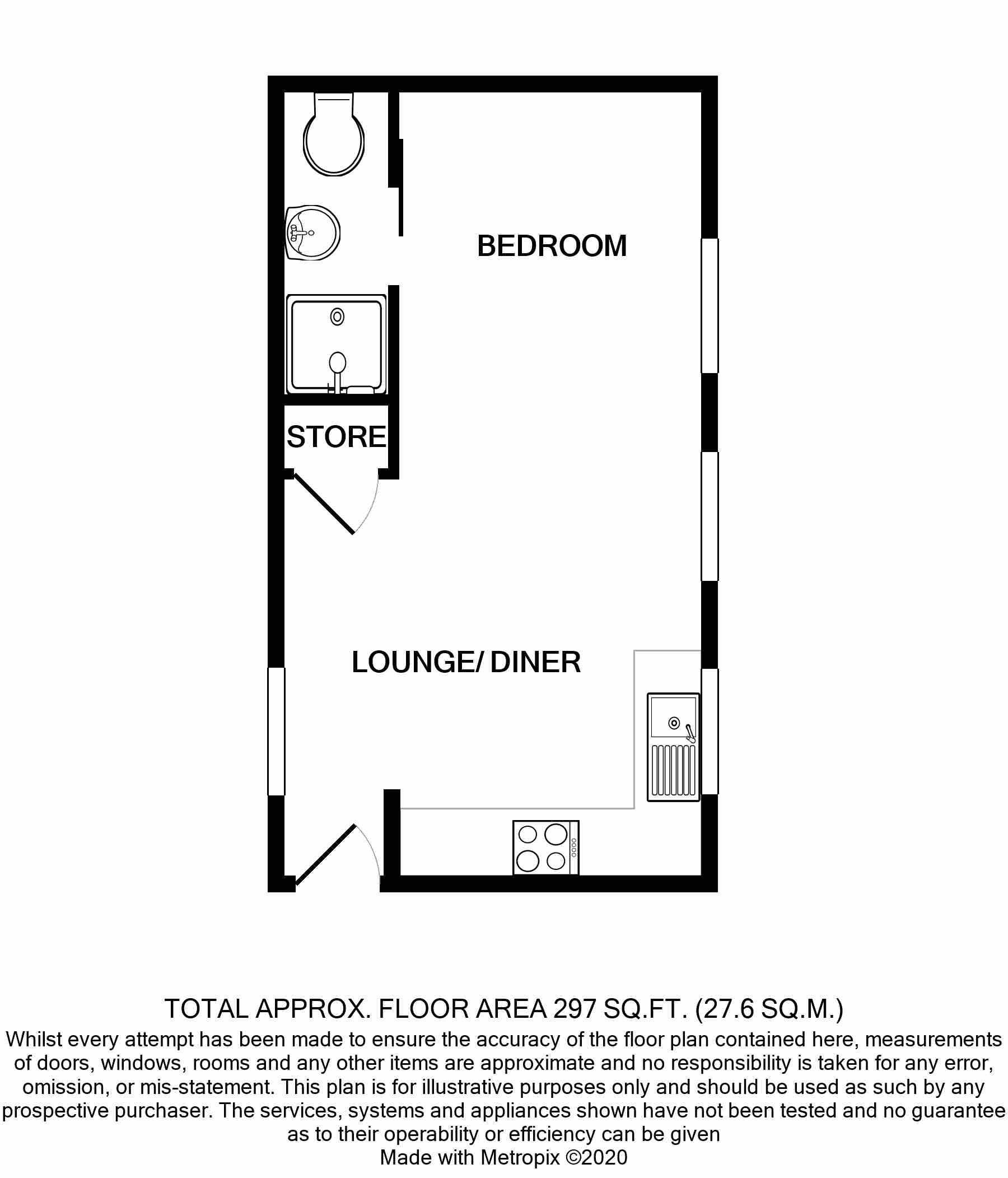 Rockaway Place, Station Road , Beeston floorplan