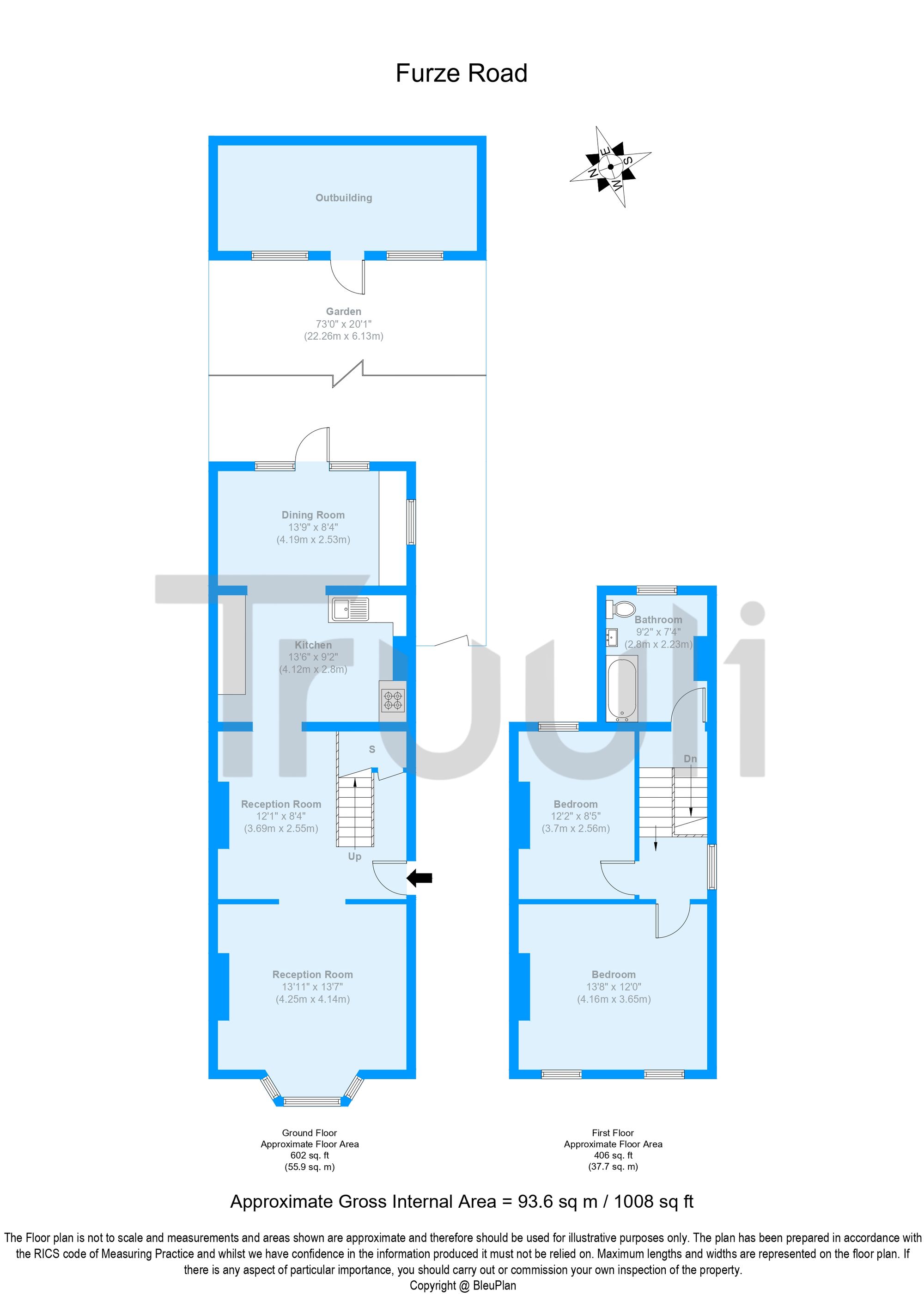 42 Furze Road, Thornton Heath floorplan
