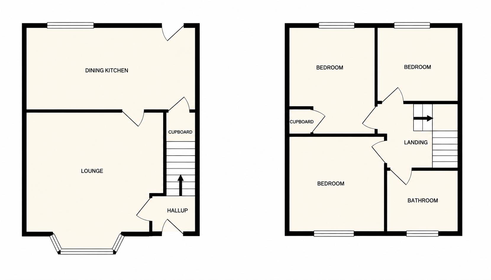 45, Broad Lane, Brinsley floorplan