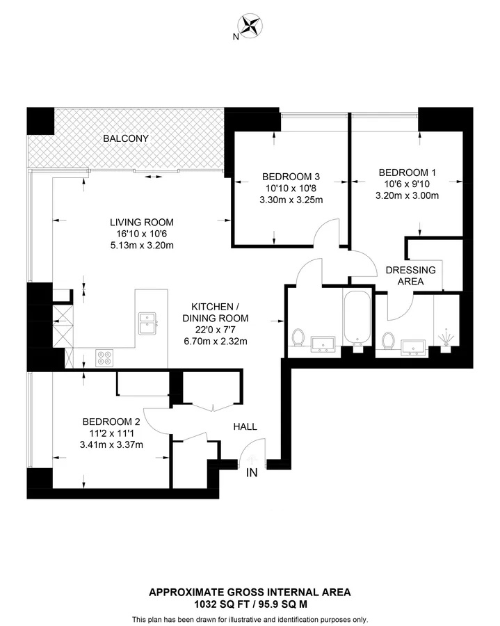 Engine House Way, London floorplan