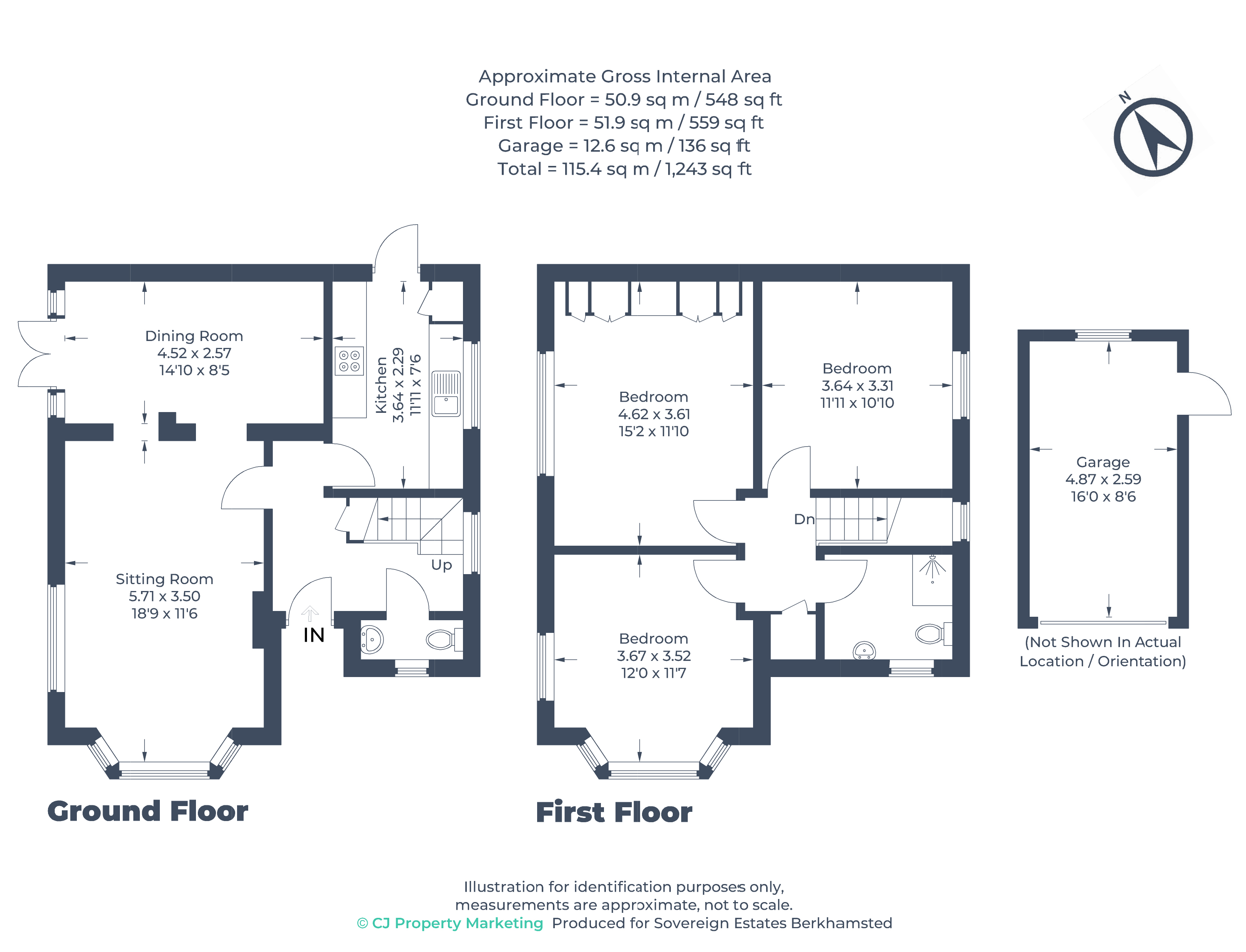 124, Berkeley Avenue, Buckinghamshire floorplan