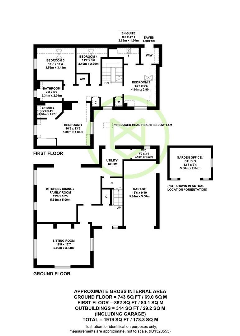 2 Nutburn Meadows, Nutburn Road, North Baddesley floorplan