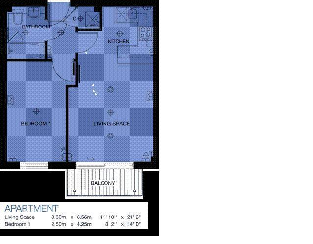 36, Envoy House, Colindale floorplan