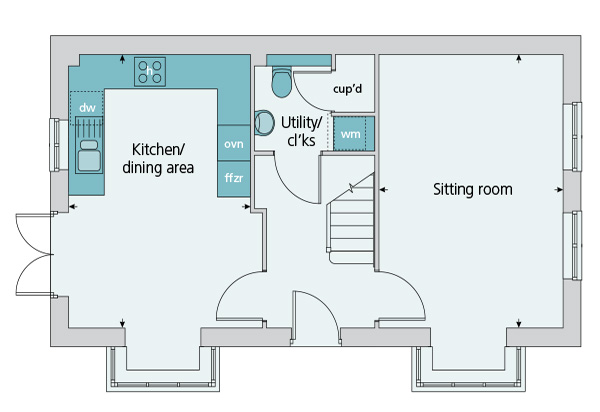 3 Bedrooms Semi-detached house for sale in 