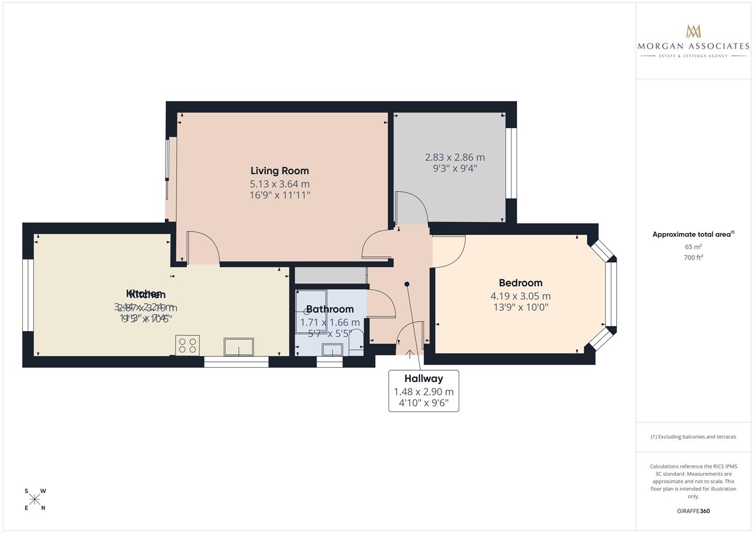 31, Wells Close, Cheltenham floorplan