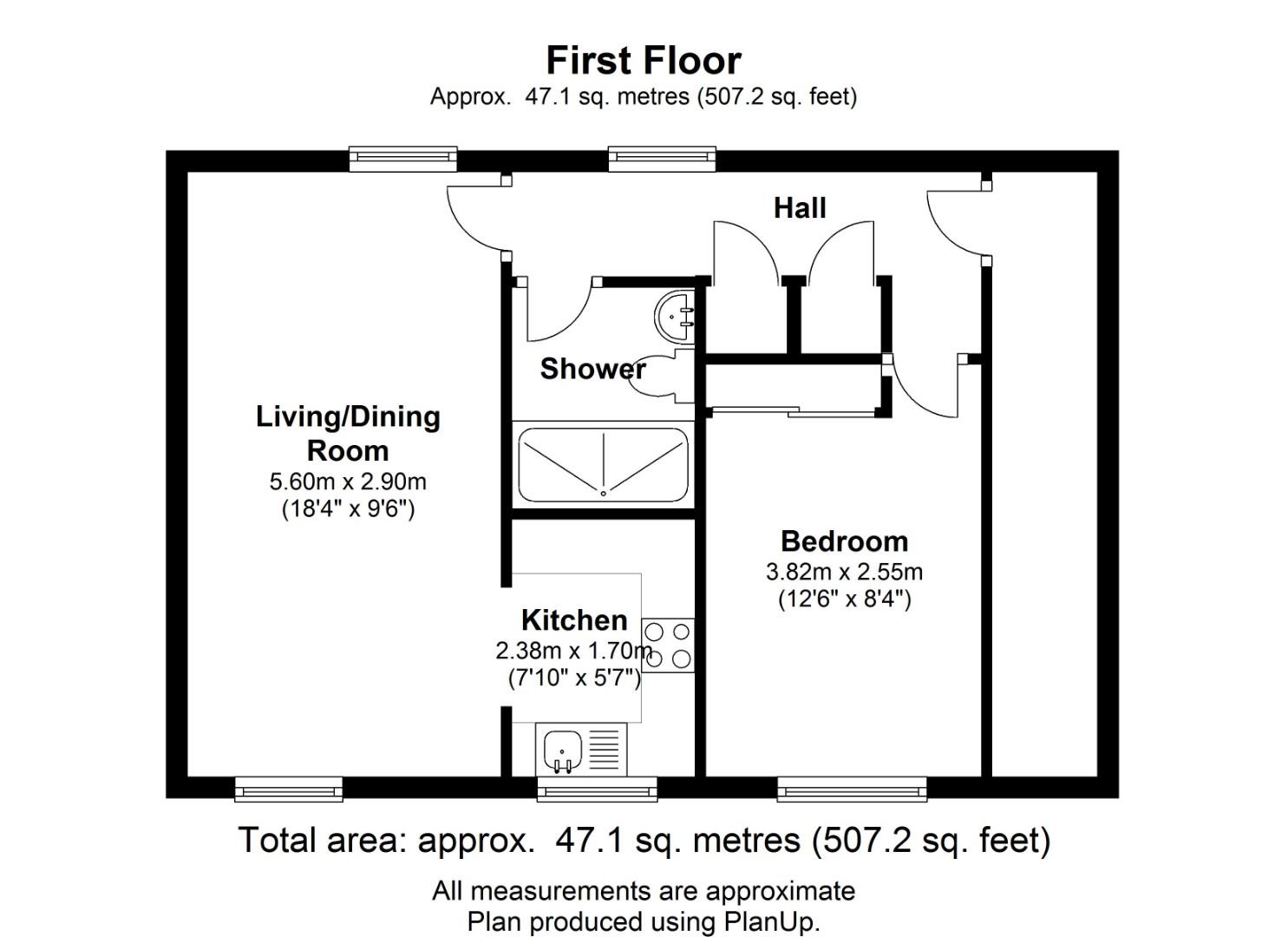 11, Wheelers, Cambridge floorplan