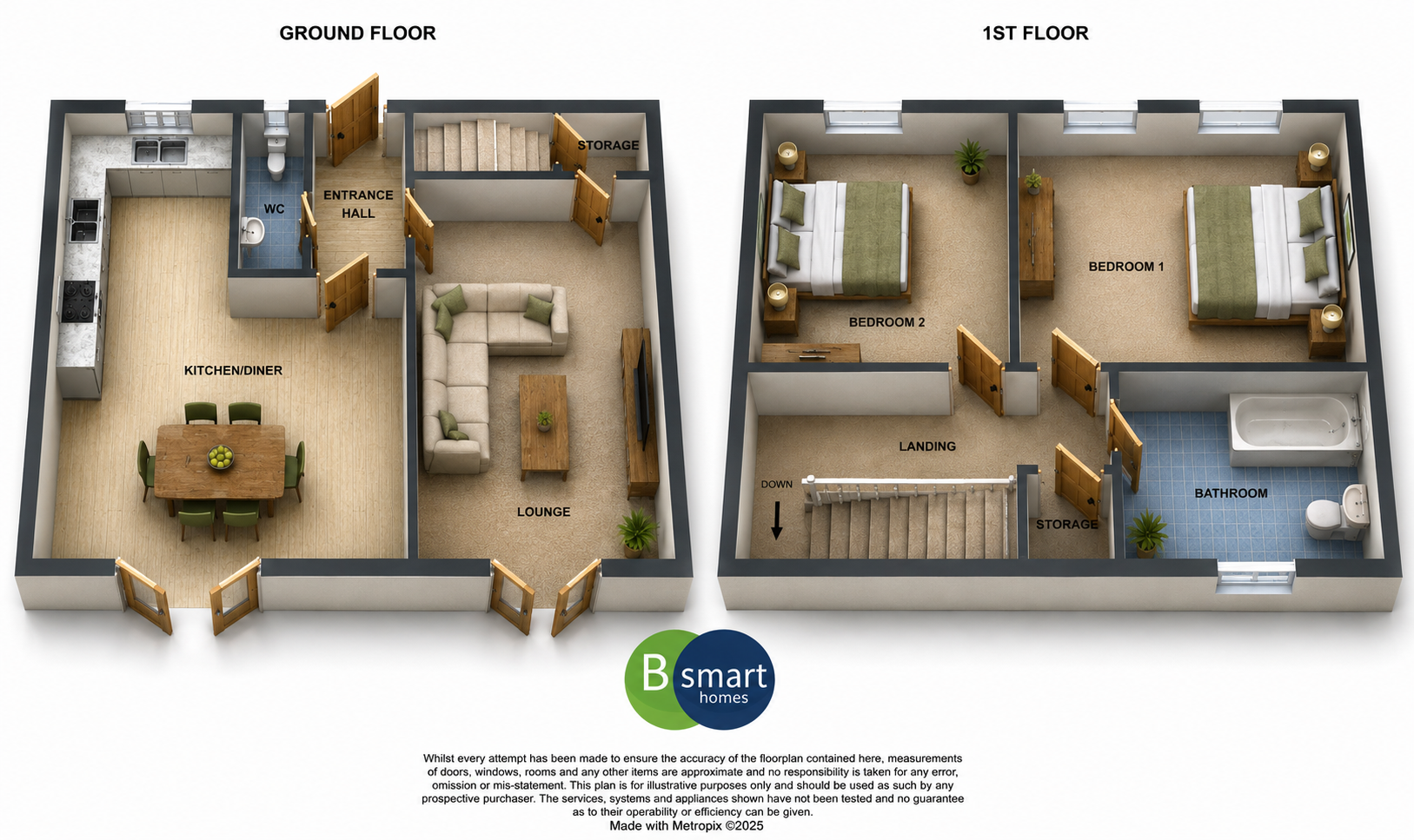 1, Fleming Square, Rotherham floorplan