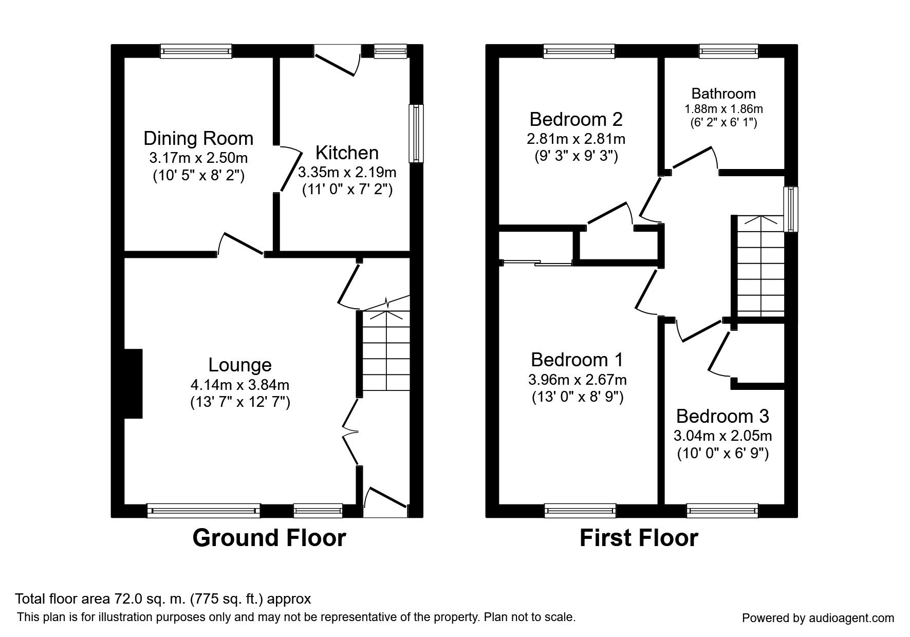3 Bedrooms Semi-detached house to rent in Alcester Close, Stoke-On-Trent ST6