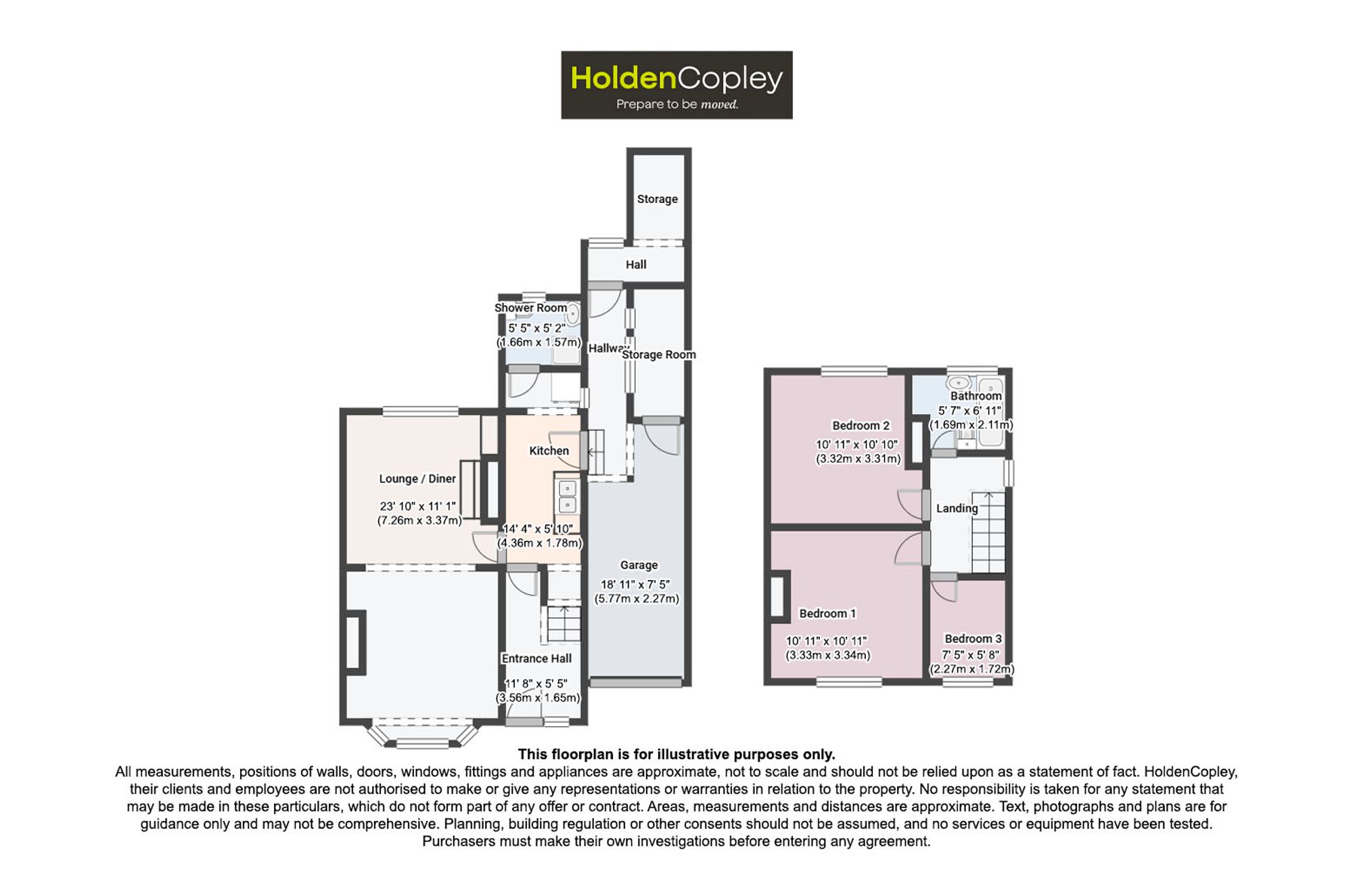 15 The Knoll, Mansfield floorplan