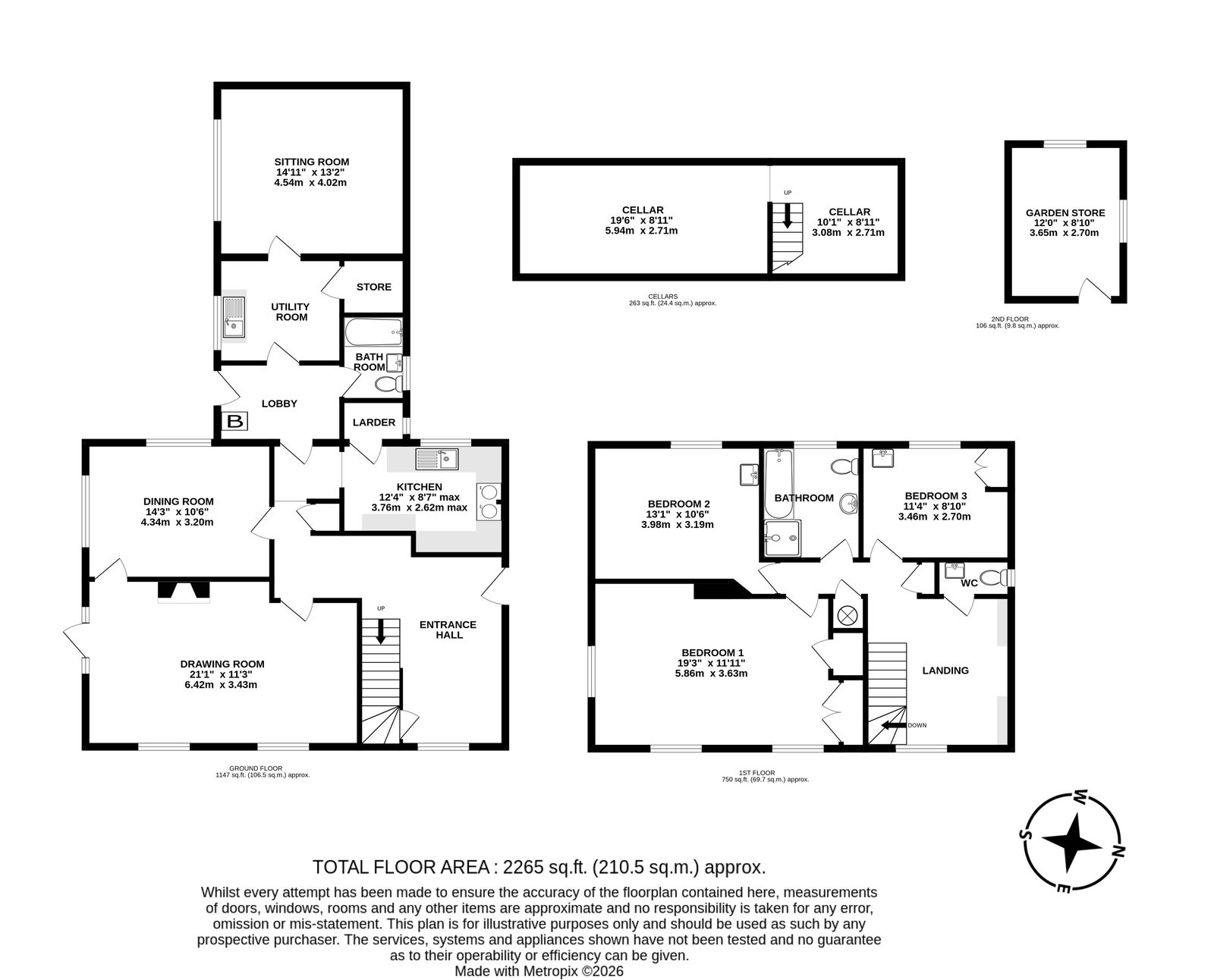 Brandy Mount House, Brandy Mount, Alresford floorplan