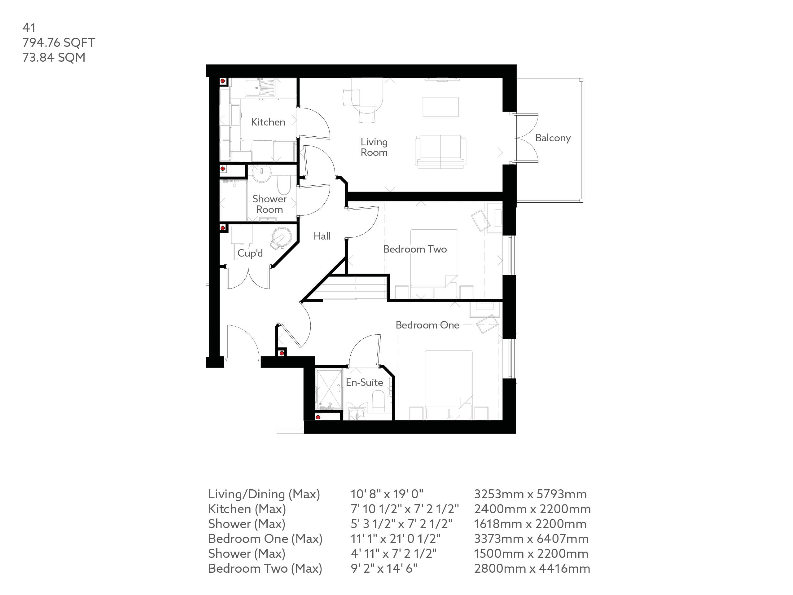 41, Whitby floorplan