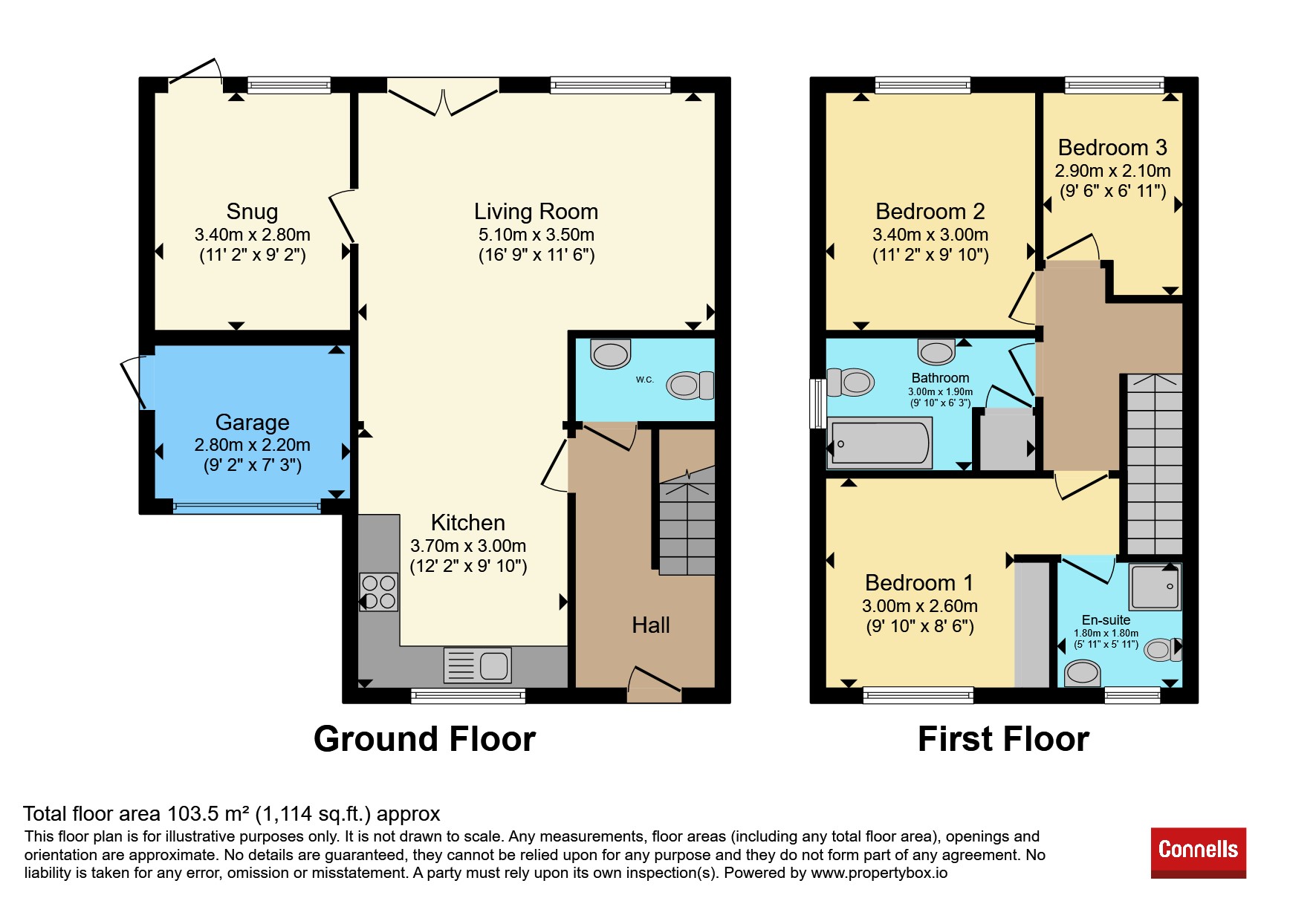 26, Elmwood Close, Aylesbury floorplan