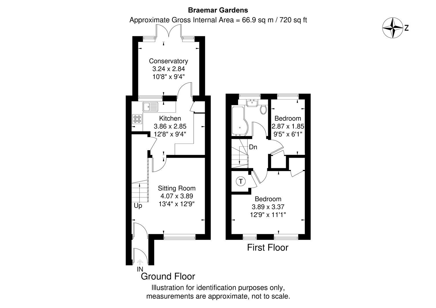 16, Braemar Gardens, Slough floorplan
