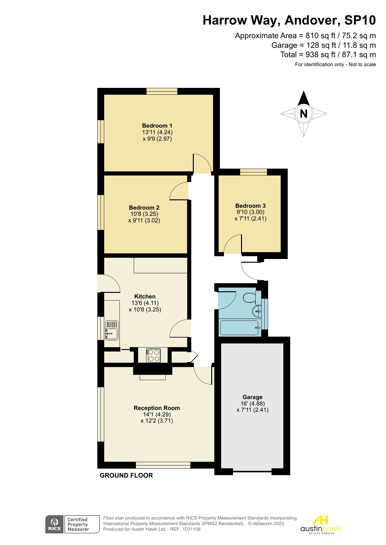 Harrow Way, Andover SP10, 3 bedroom bungalow for sale 65667184
