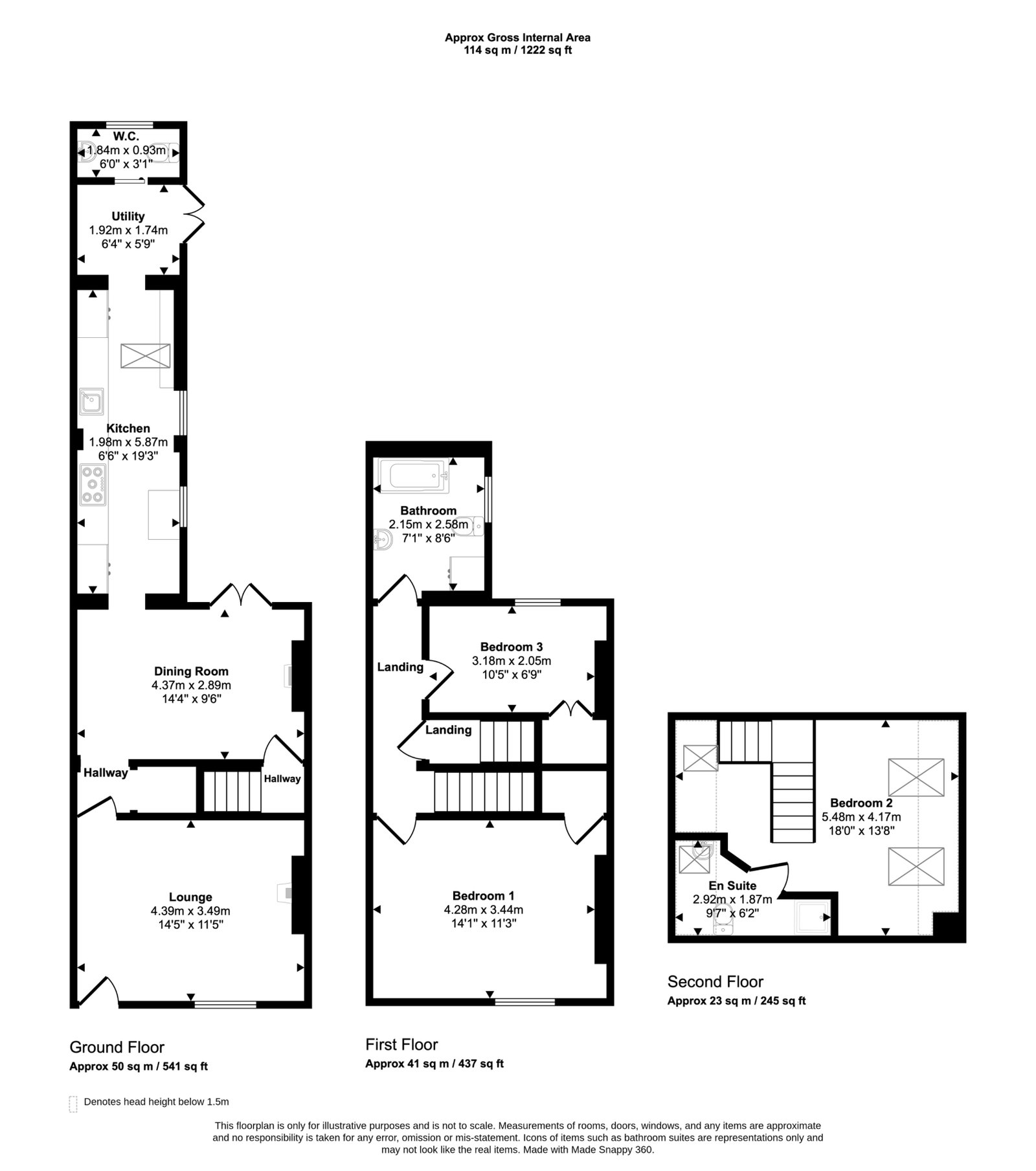 1, Blithbury Road, Rugeley floorplan