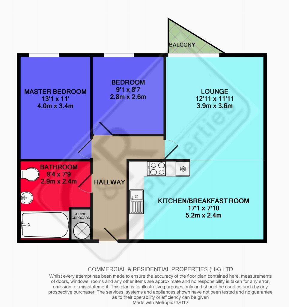 Stretford Road, Hulme floorplan