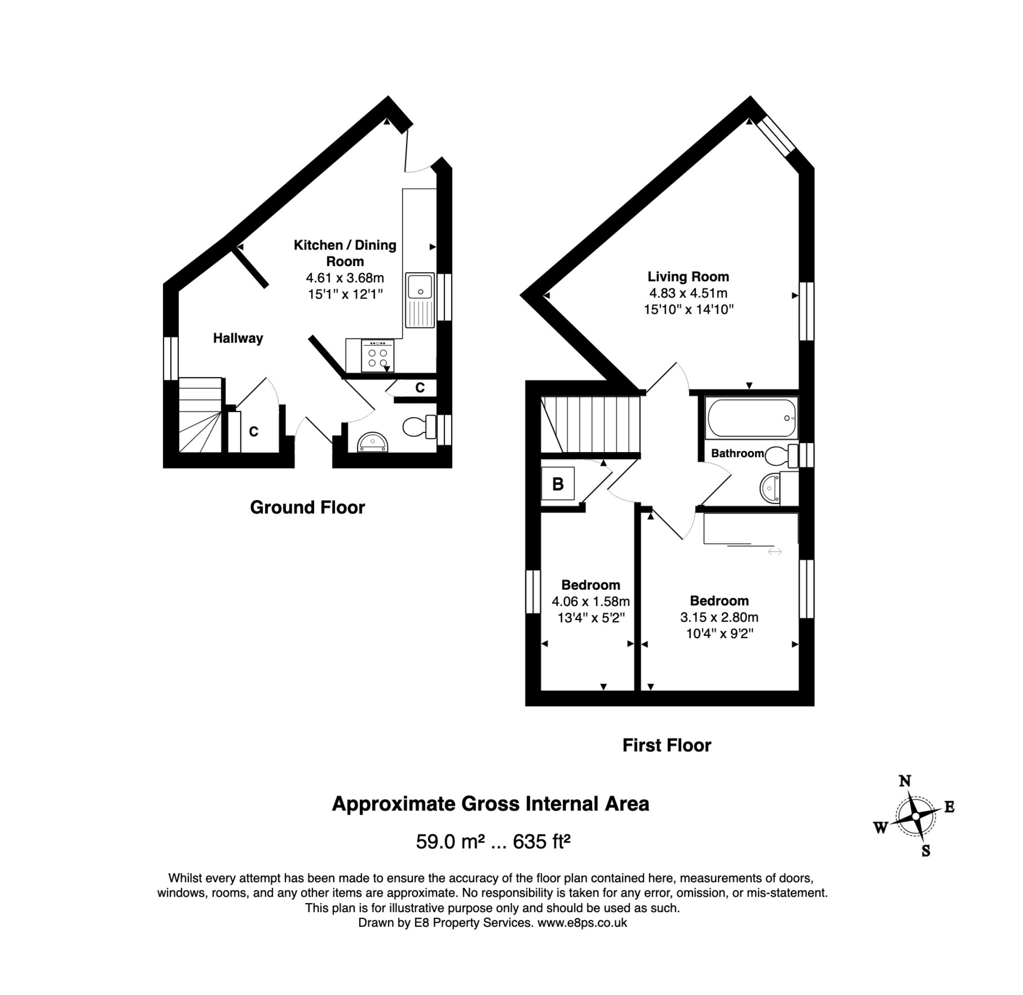 18, Aspen Close, Bicester floorplan