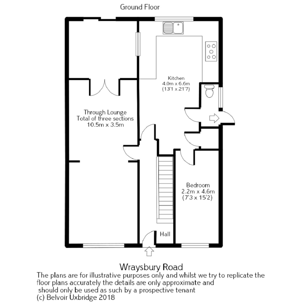 4 Bedrooms  to rent in Wraysbury Road, Staines TW19