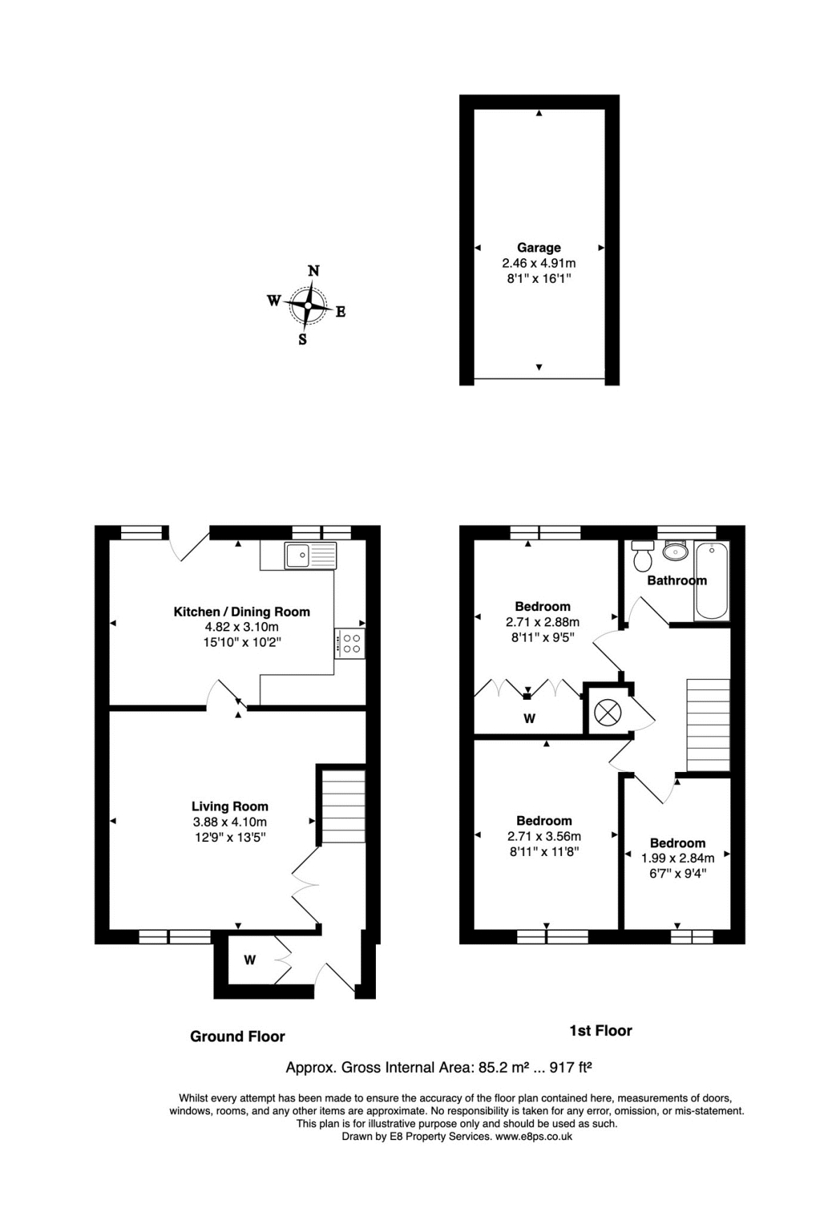 32, Dovetrees, Carterton floorplan