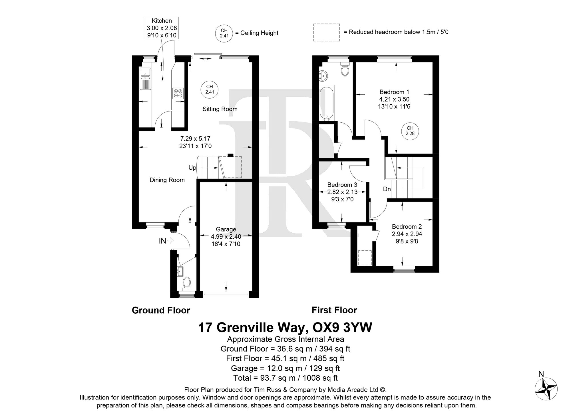 17 Grenville Way, Thame floorplan