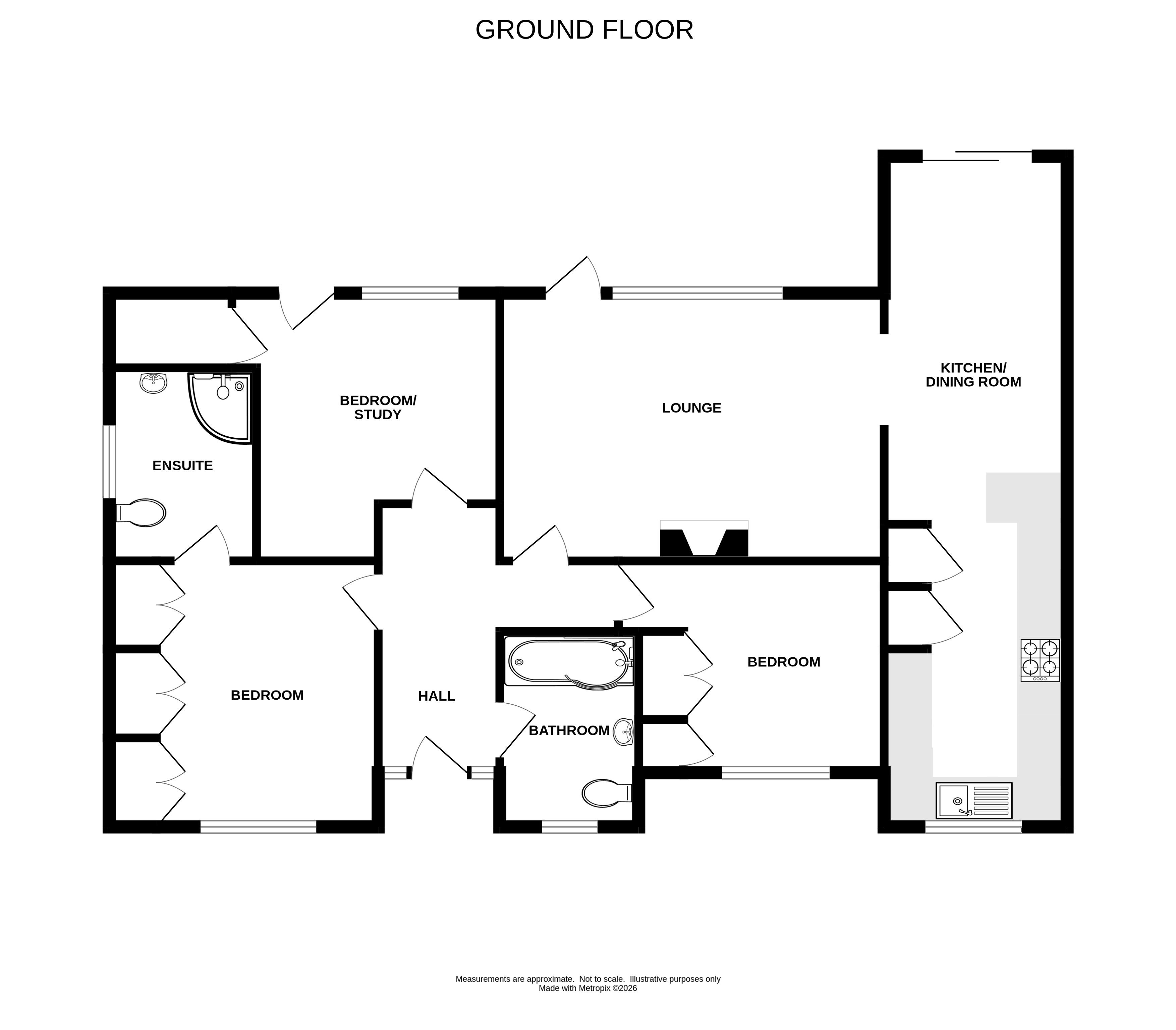 3, Elizabeth Way, Kenilworth floorplan