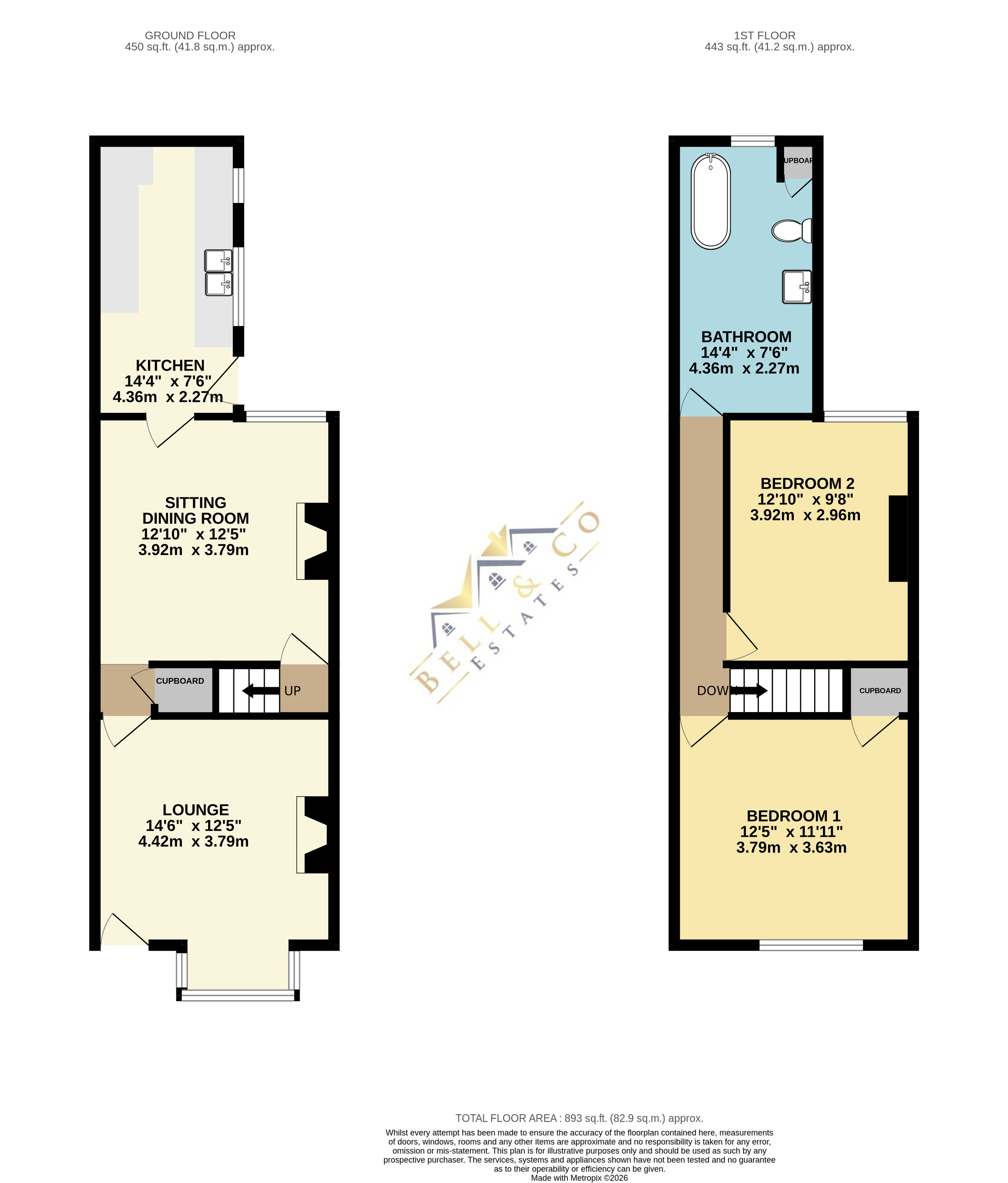 138, Wales Road, Sheffield floorplan