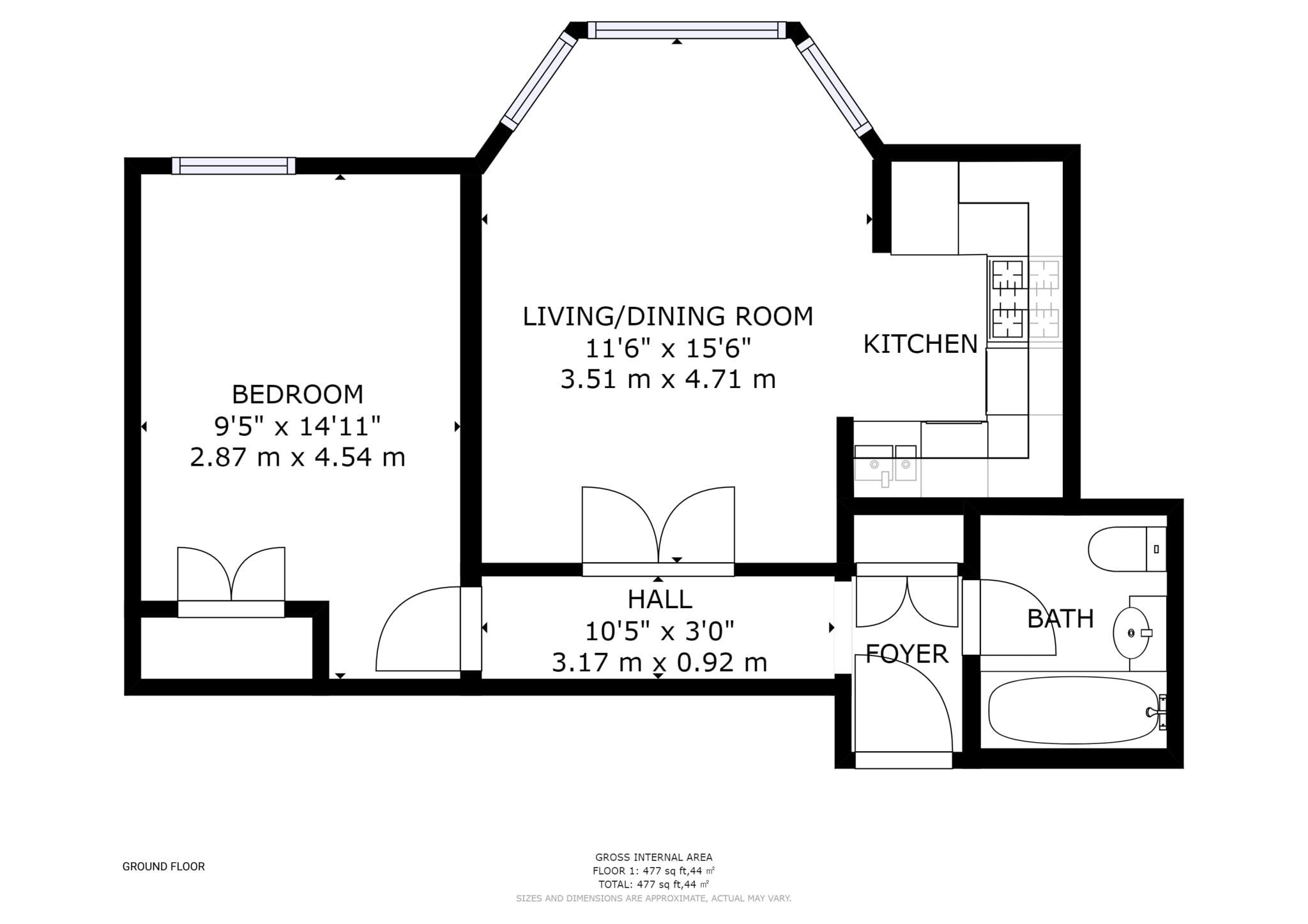 Marlborough Place, London floorplan