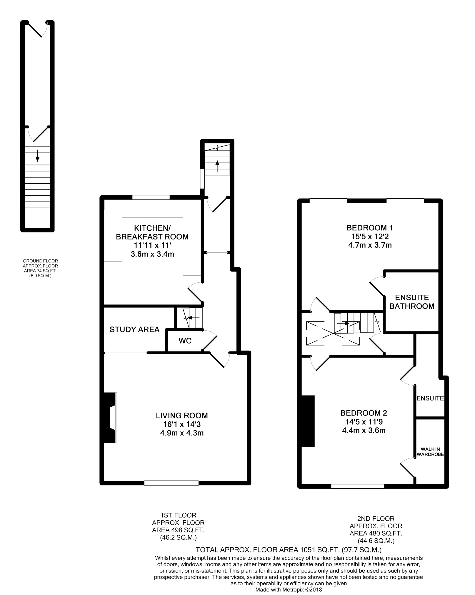 2 Bedrooms Flat for sale in Cliffe High Street, Lewes, East Sussex BN7