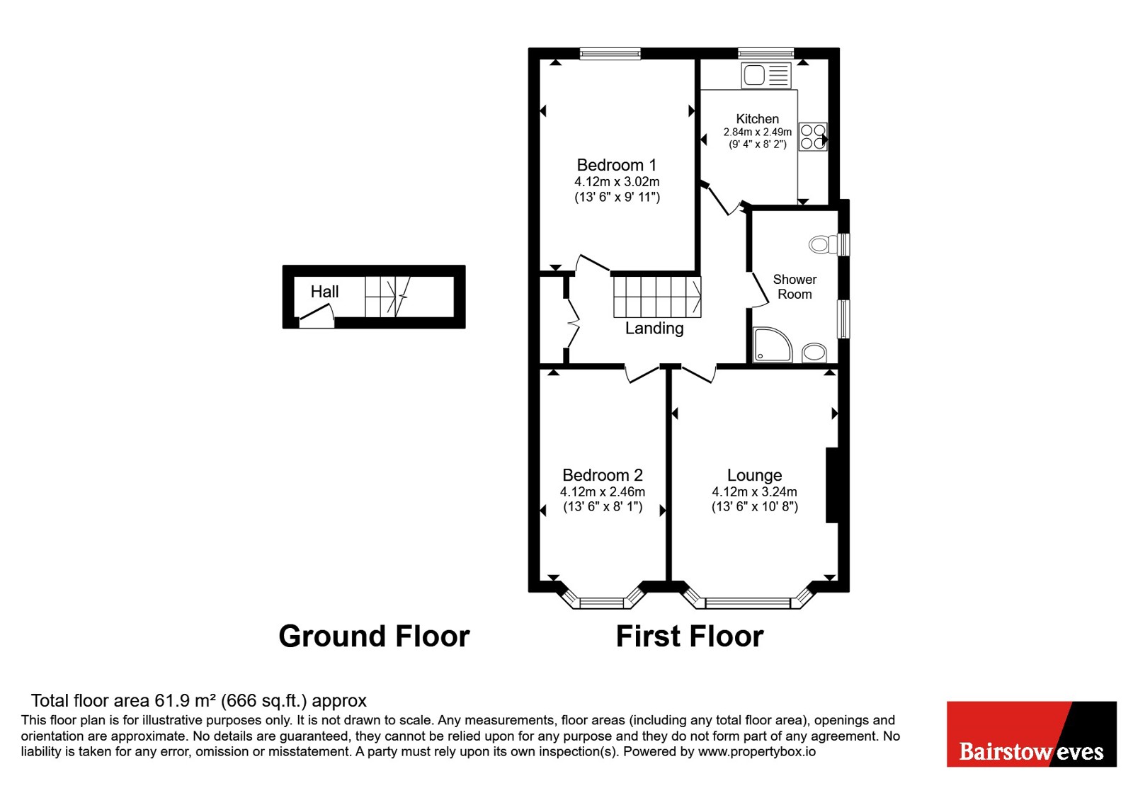 Top Floor, 147, Melfort Road, Thornton Heath floorplan