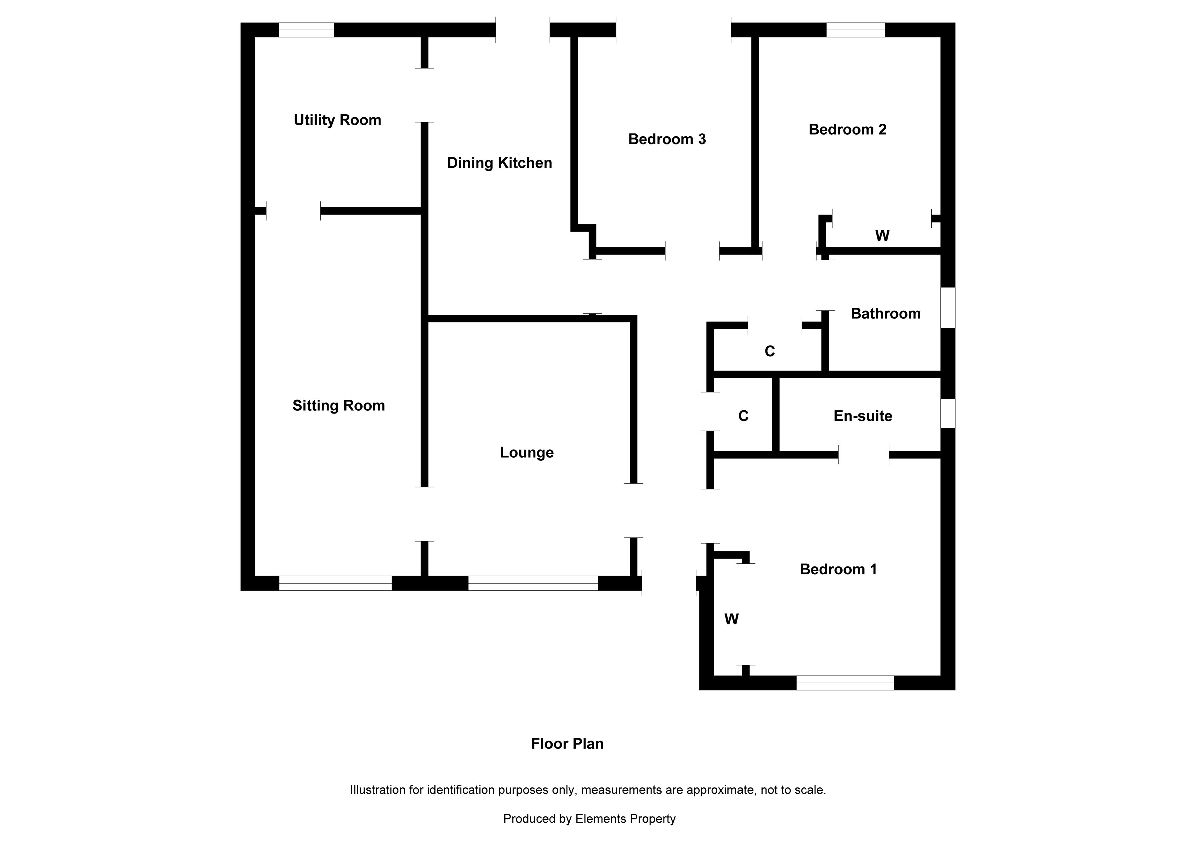 33, Moffat Wynd, Saltcoats floorplan