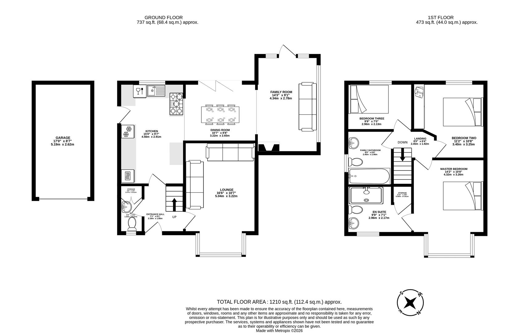 3, Morris Close, Leyland floorplan