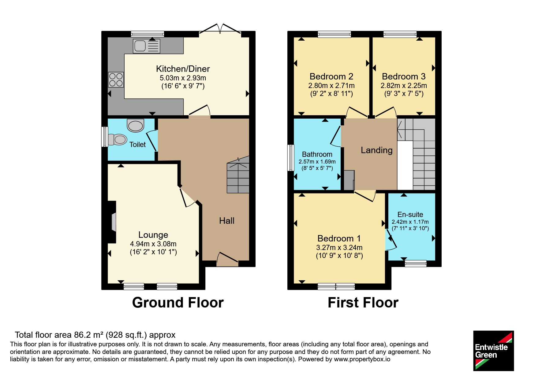 7, Shearwater Drive, Preston floorplan